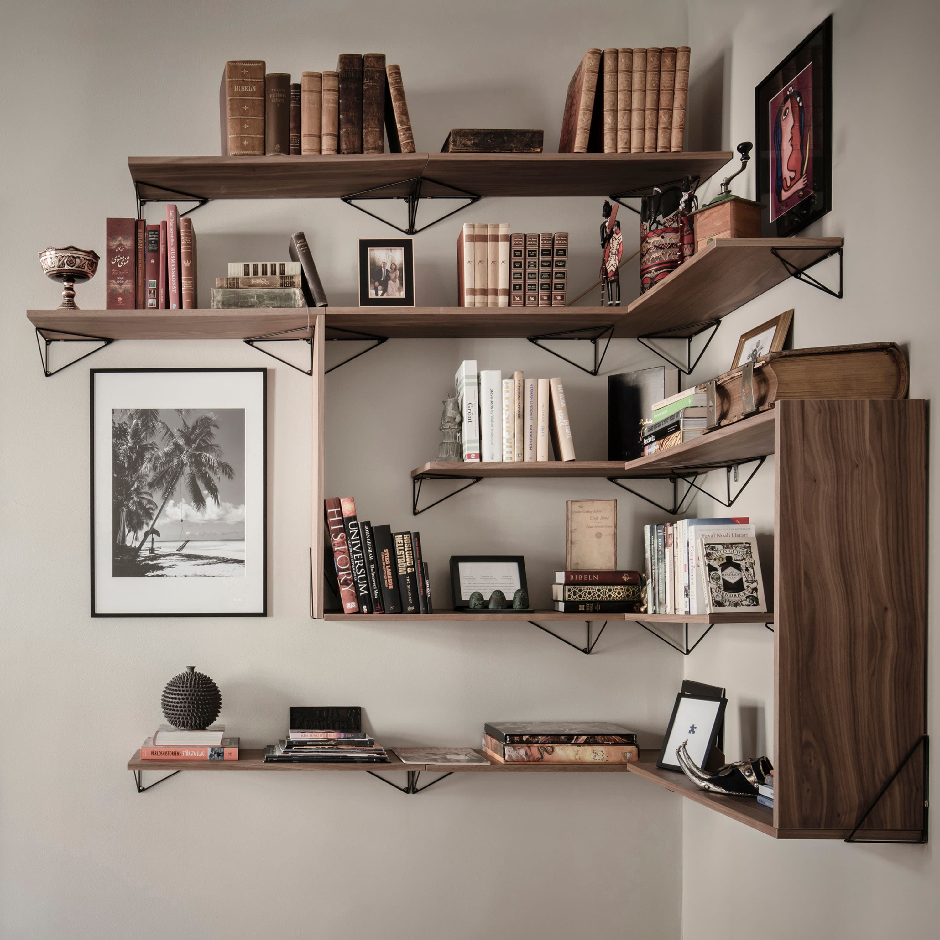 Pythagoras Shelf Ash 27x80cm