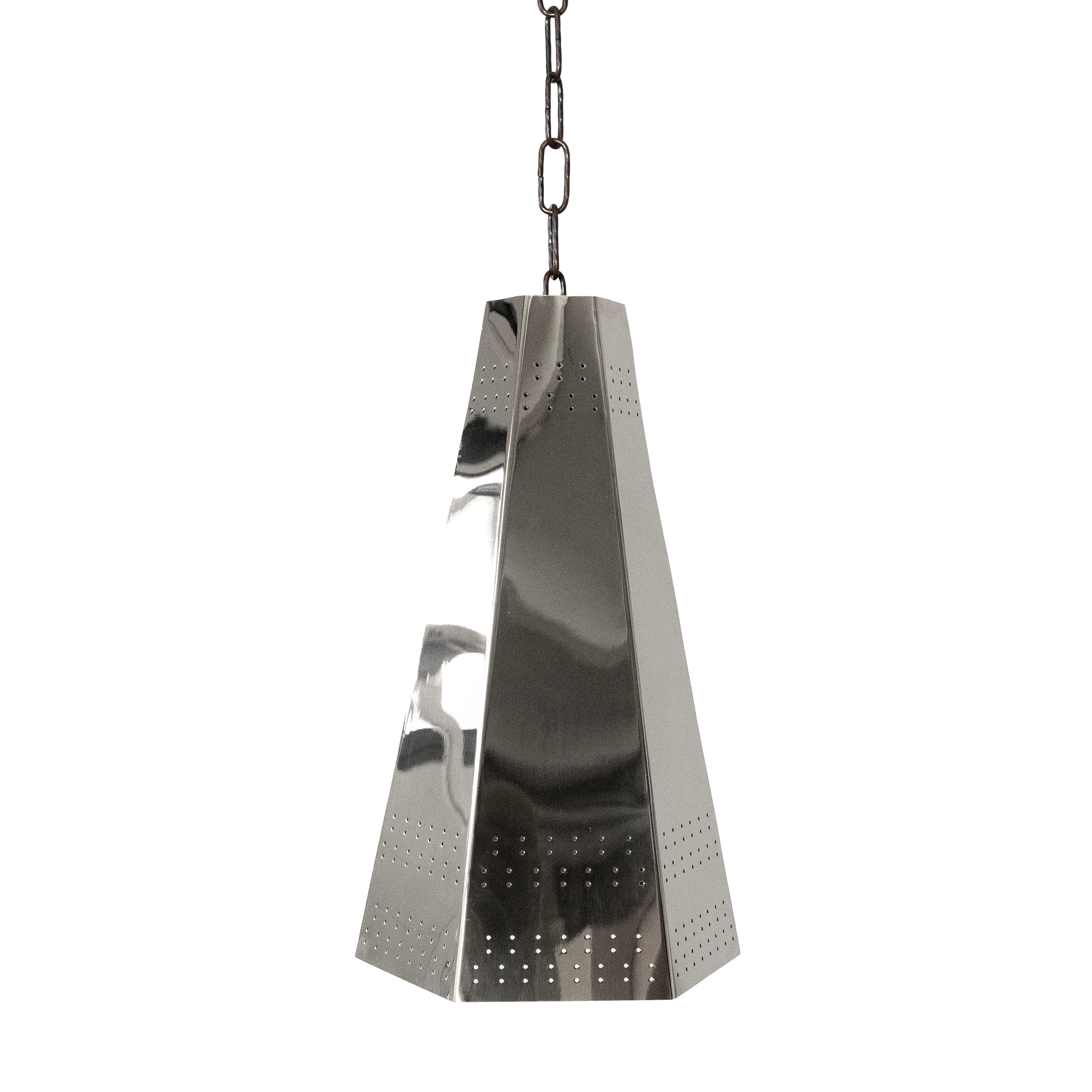Bowie Taklampa Polished Steel
