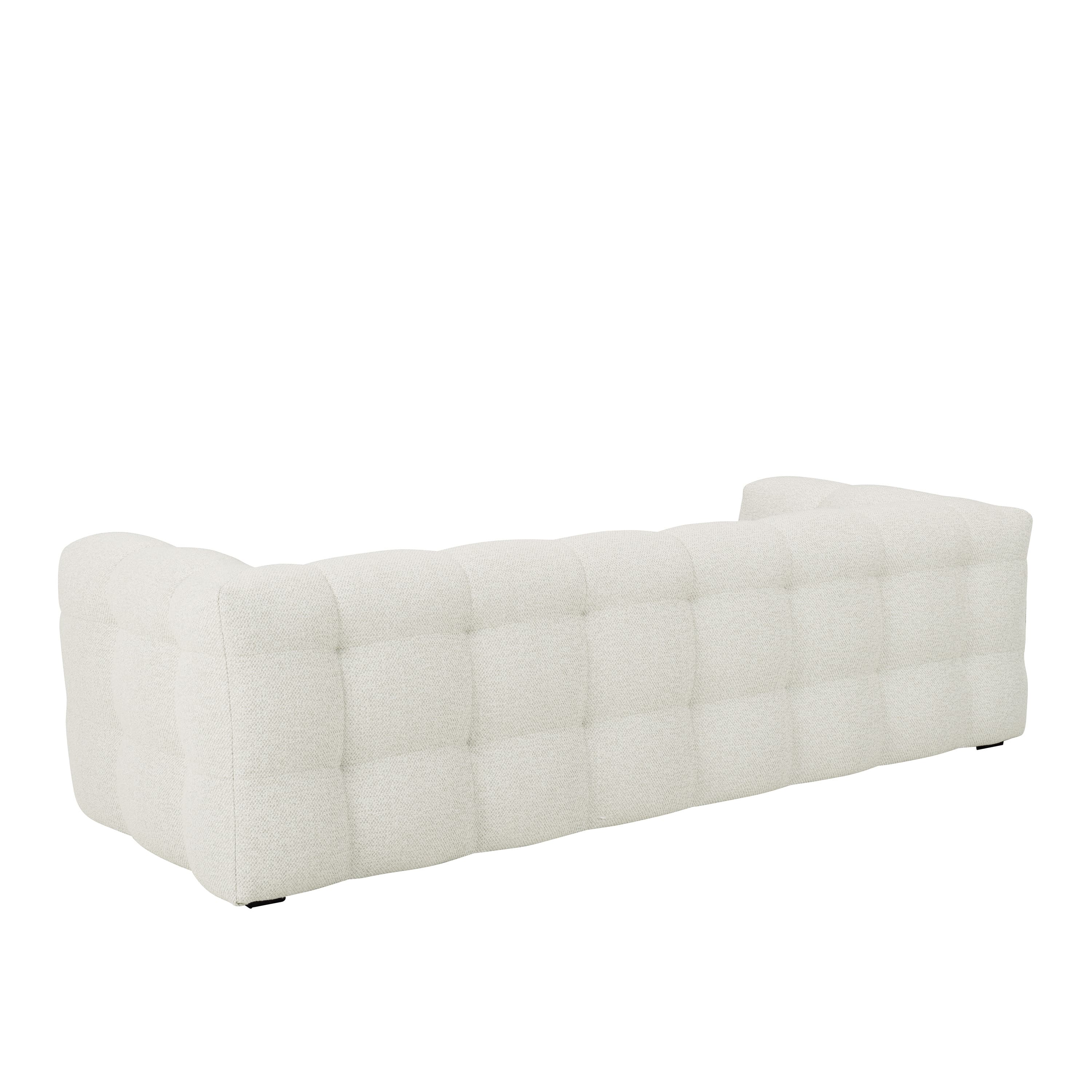 Billie 3-Sitzer Sofa Ivory Bouclé