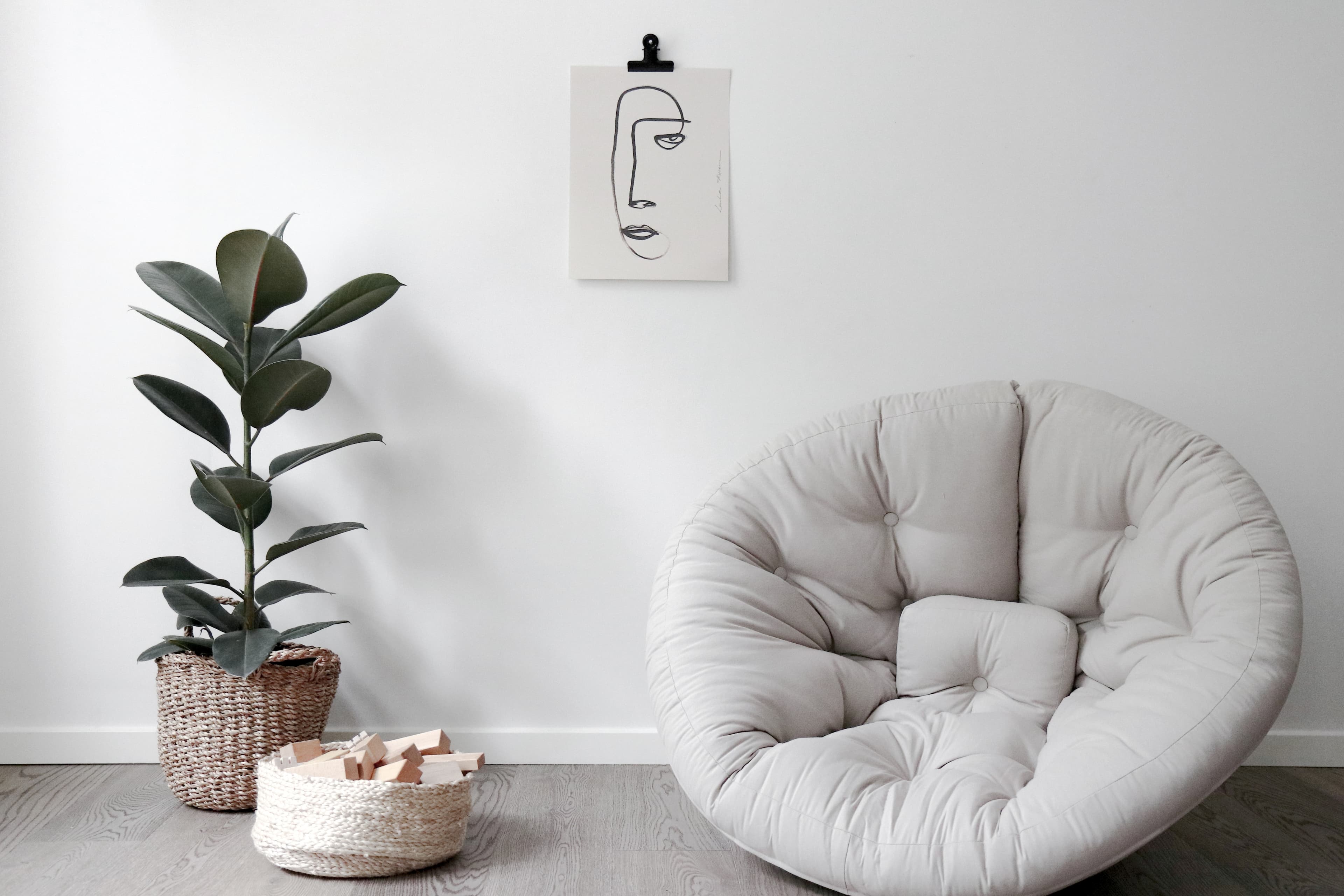 Nido Lounge Pouf Natural