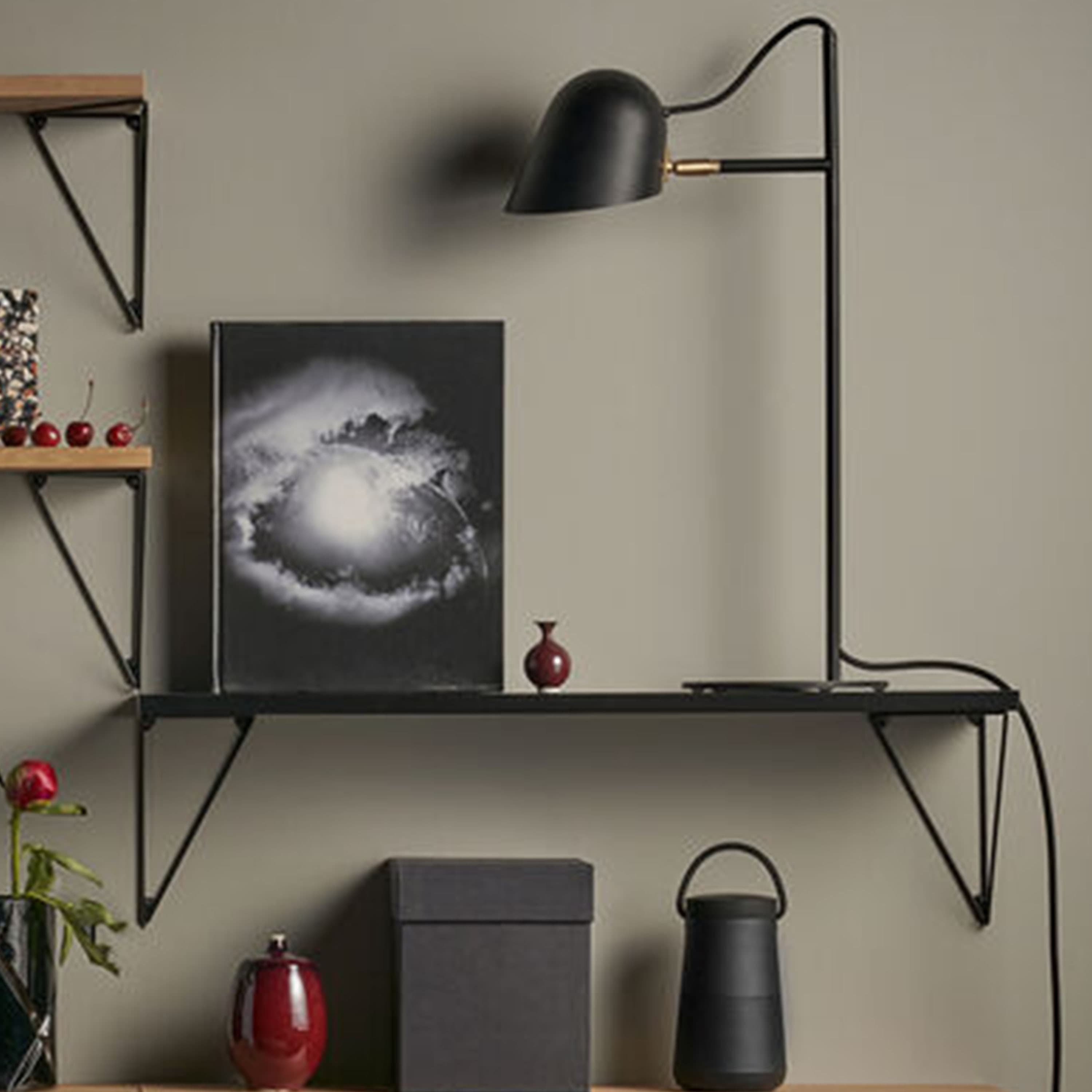 Pythagoras Shelf Ash 27x80cm