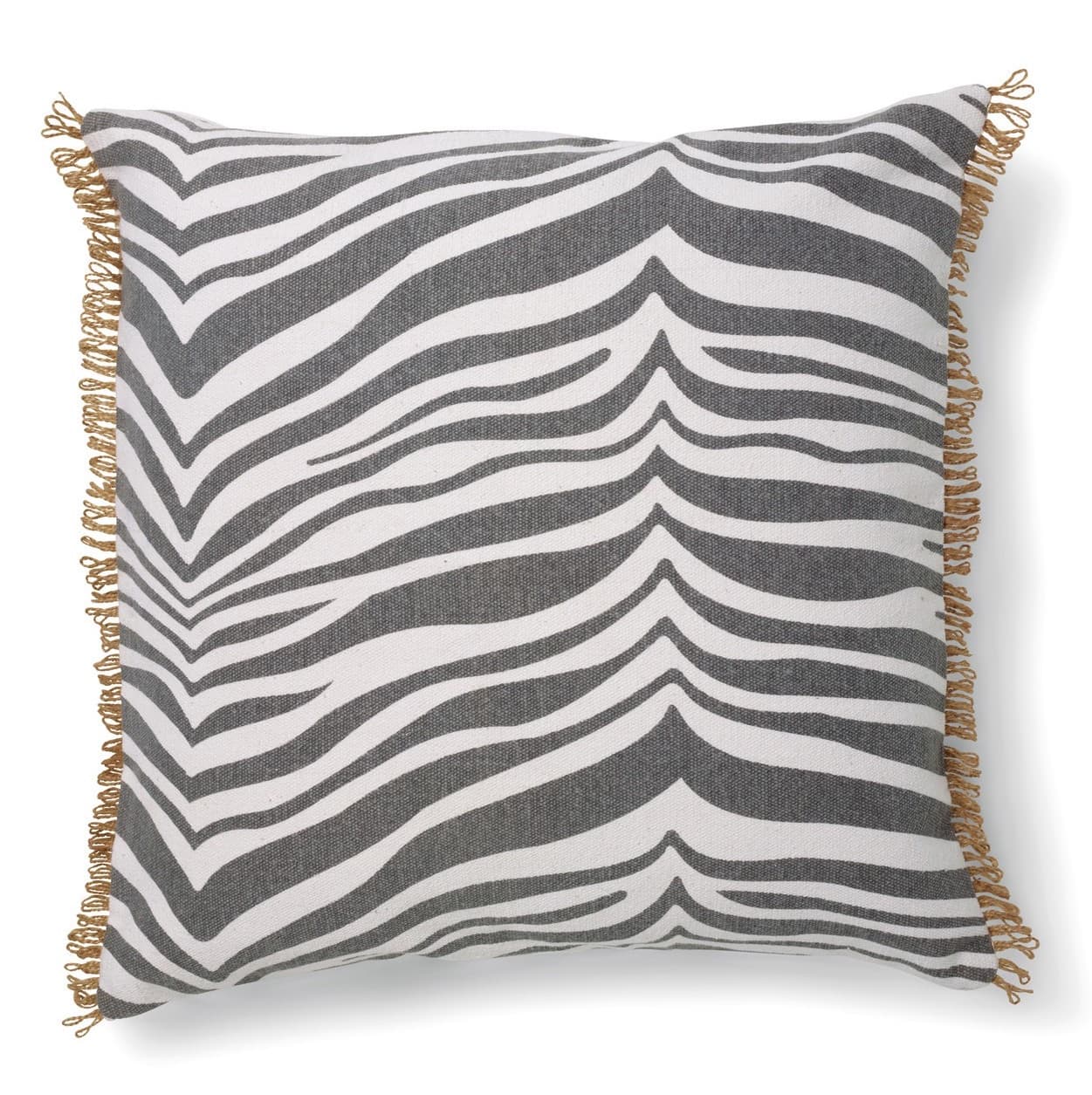 Zebra Decorative Cushion Titanium 50x50