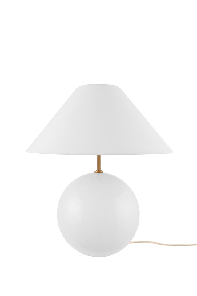 Iris Tischlampe Weiß 35