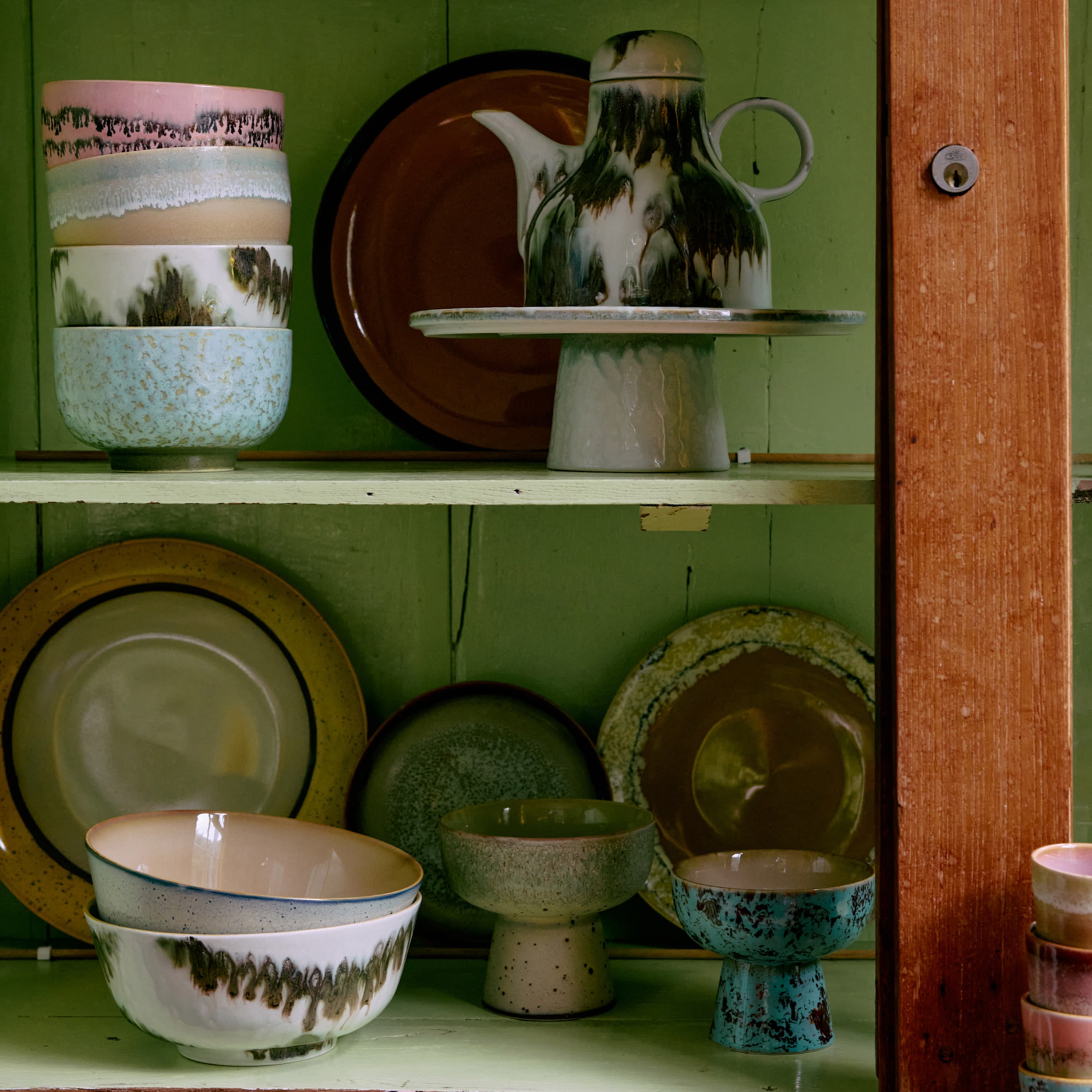 70s Ceramics Schale Dada 4er-Set