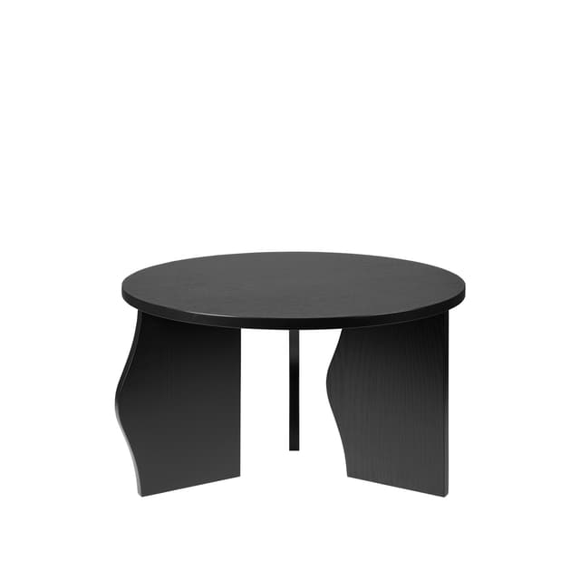 Brook Couchtisch Schwarz Ø60