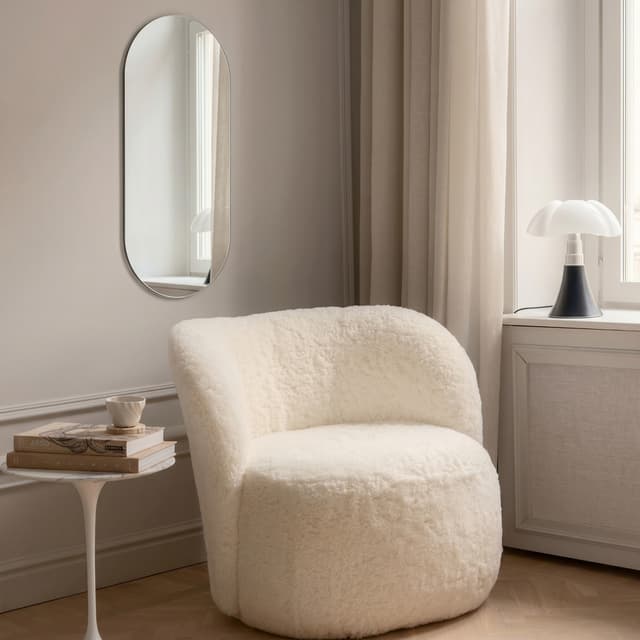 Santorini Oval Mirror 120x40