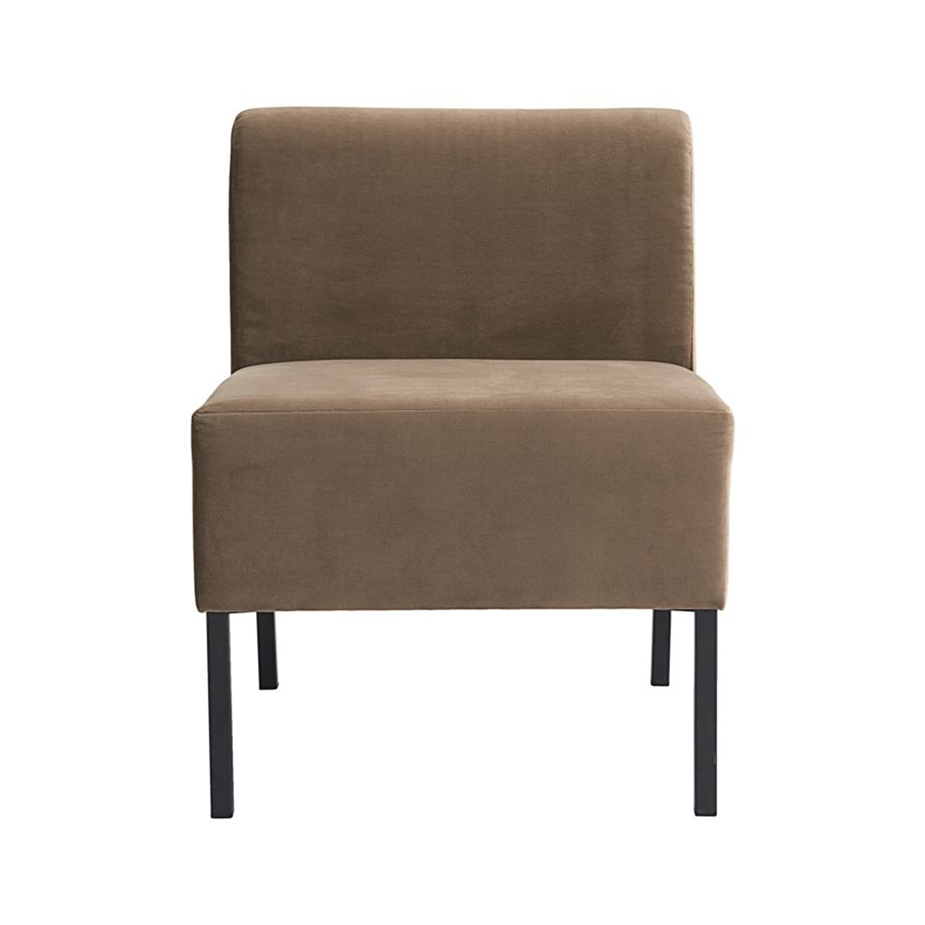 Feast 1-seater Modular Sofa Taupe 60cm