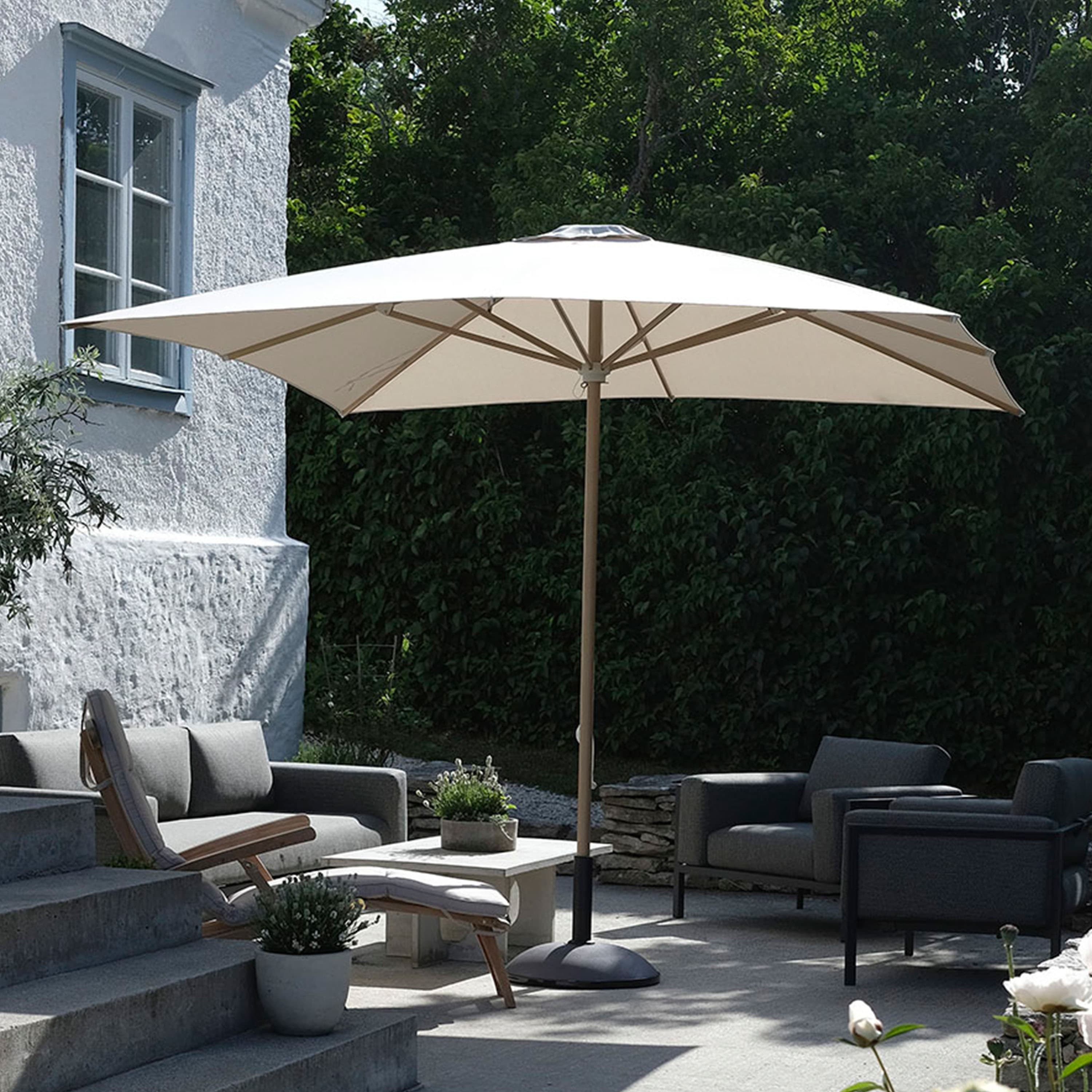 Sonnenschirm Quadratisch Beige 290x290