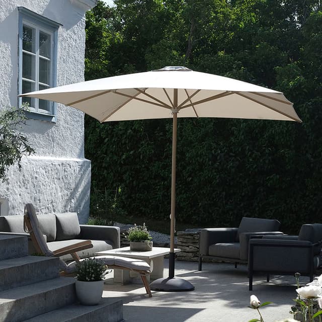 Sonnenschirm Quadratisch Beige 290x290