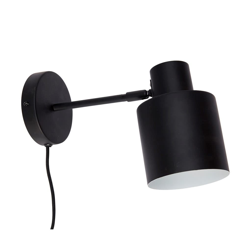 Fuse Wandlampe Schwarz