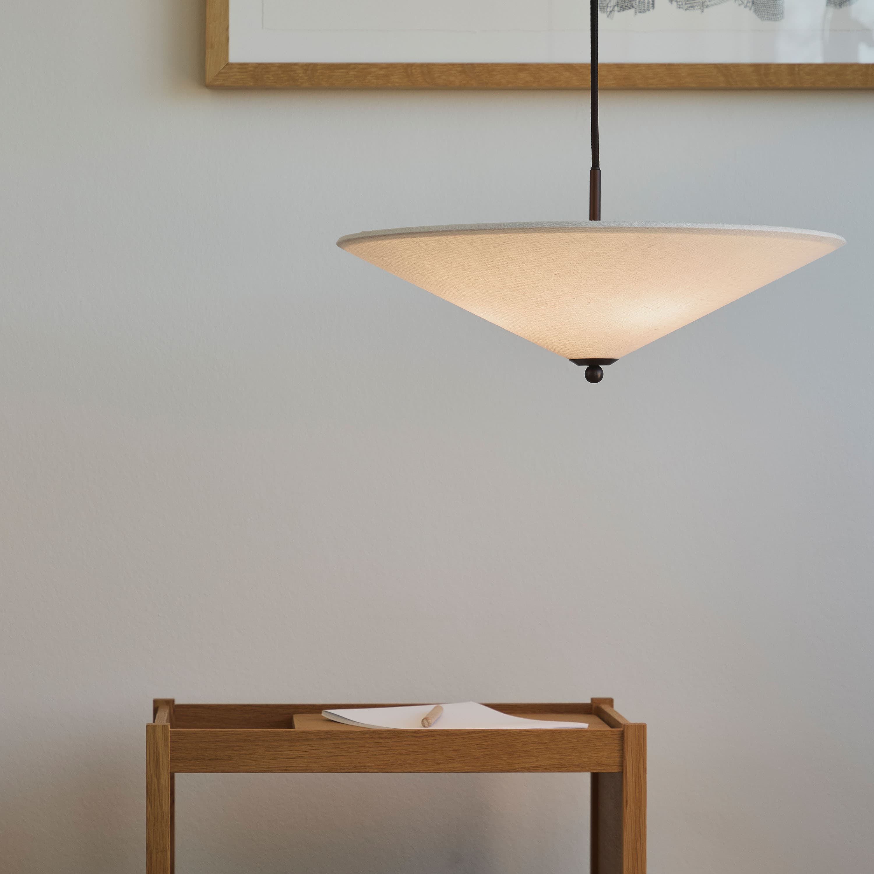 Futé 400 Tipp Ceiling Lamp Cream Ø40