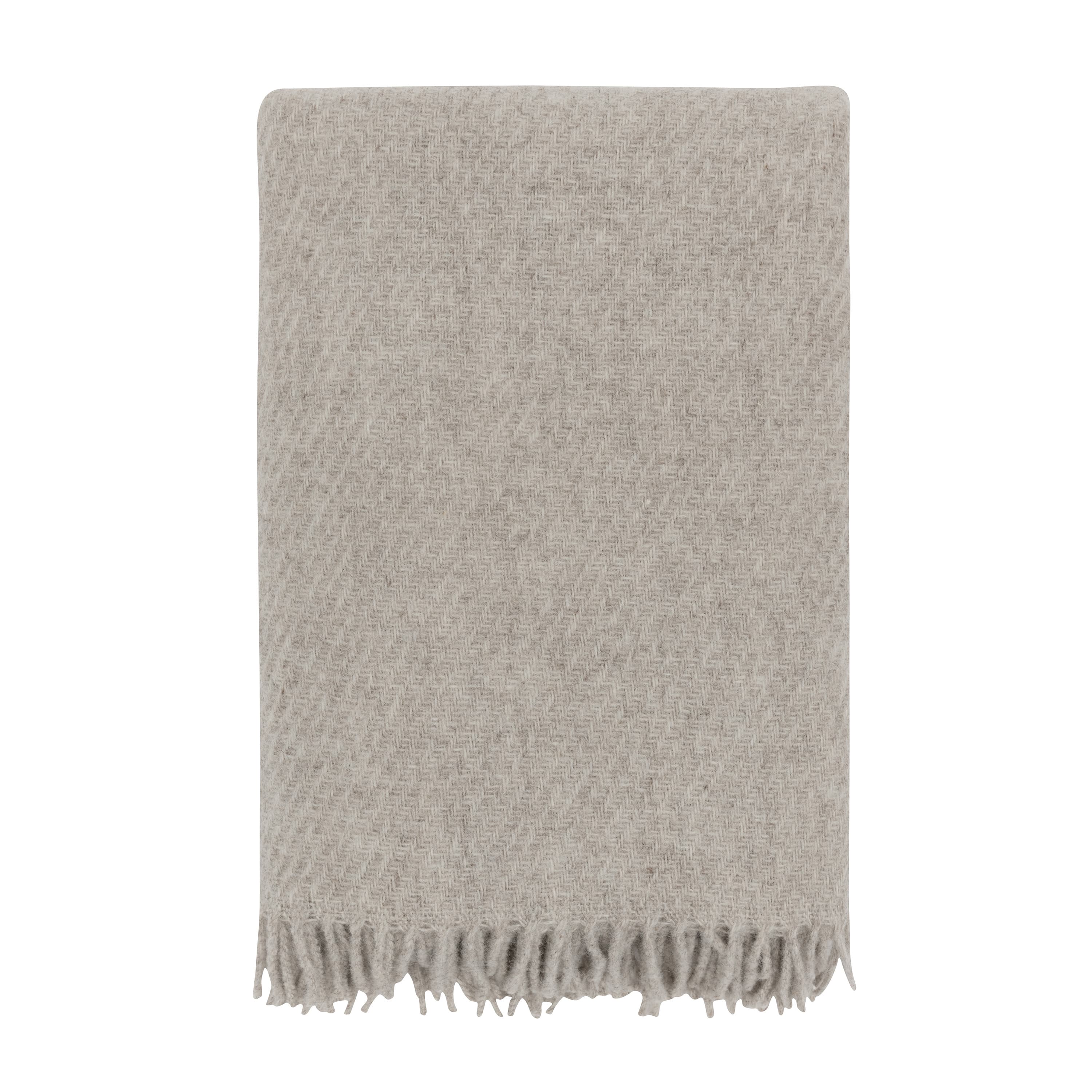 Falketind Decke Natur Beige 120x180
