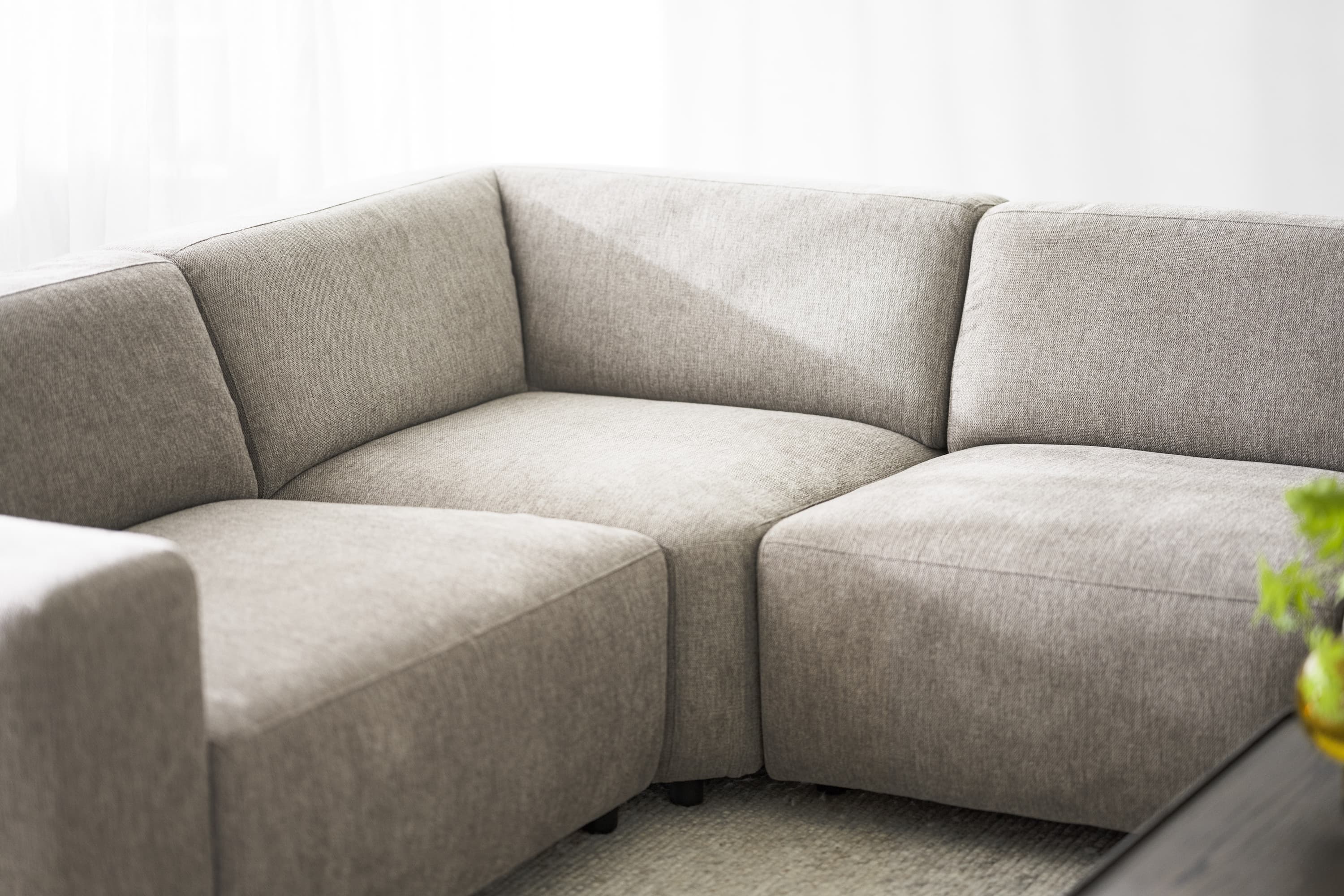 Willard 2+3-sits Hörnsoffa Beige 297x219