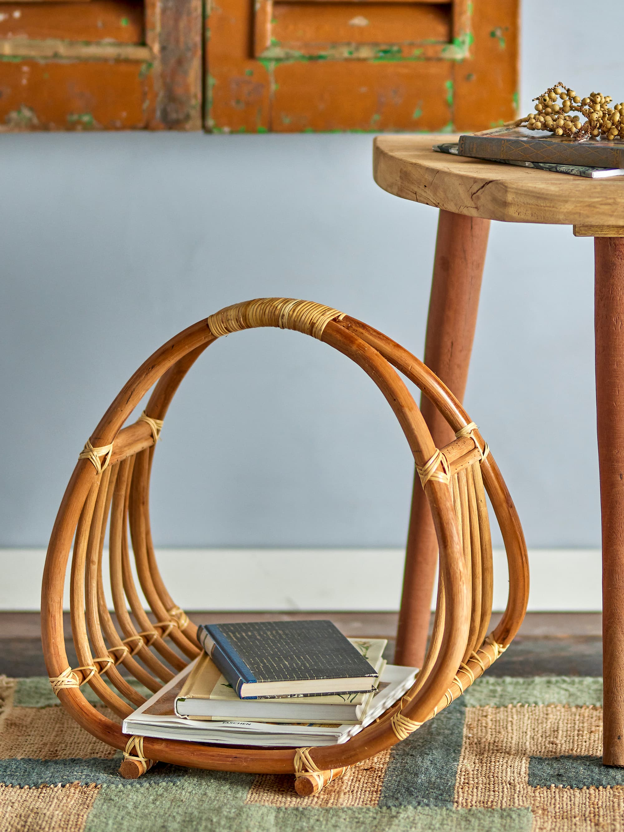 Perla Magazine Rack Natural