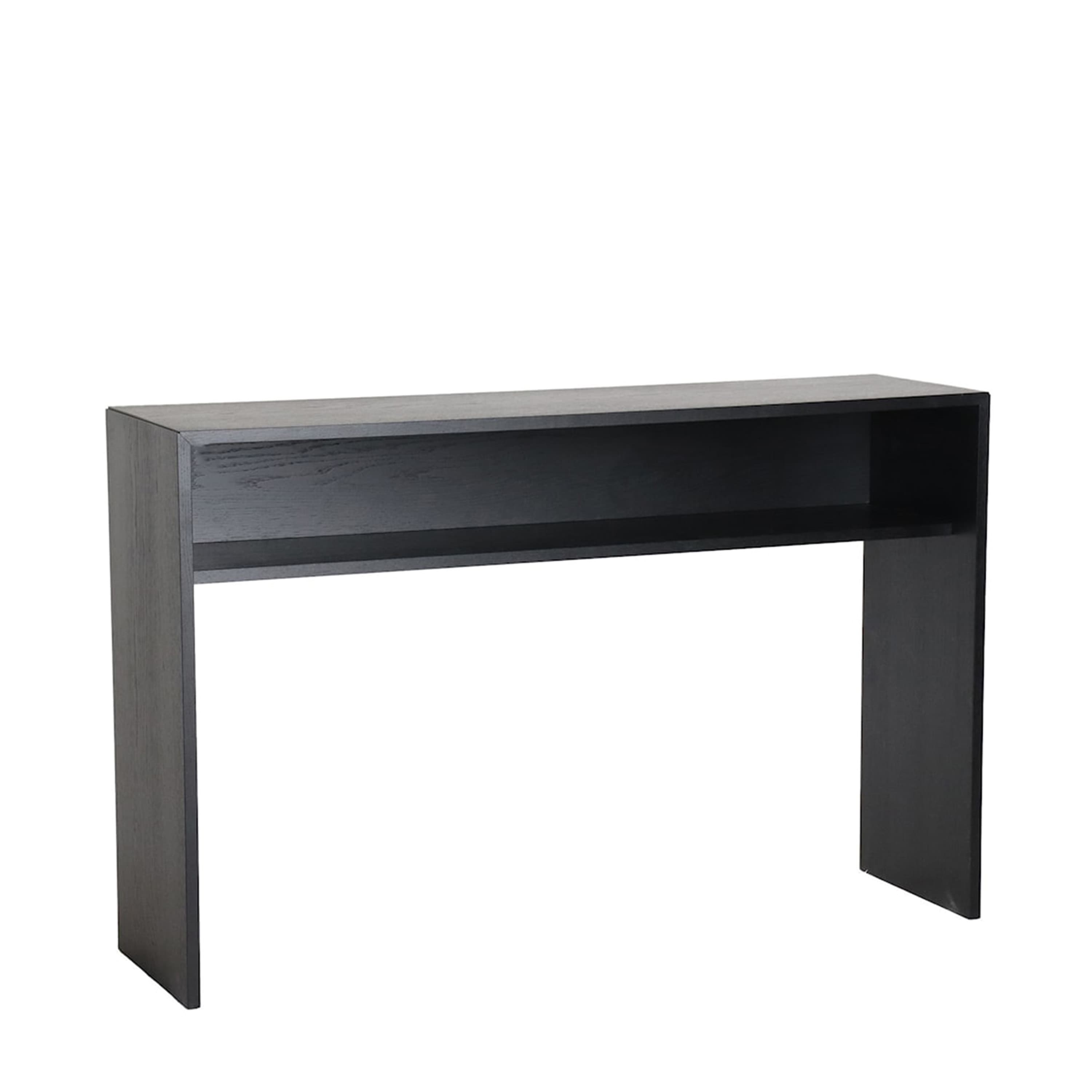 Esme Konsolentisch mit Ablage Schwarz 125cm