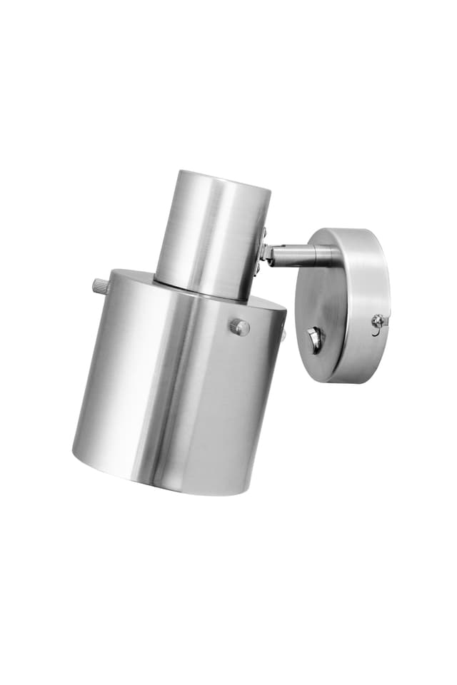 Clark Wall Lamp Brushed Steel 1
