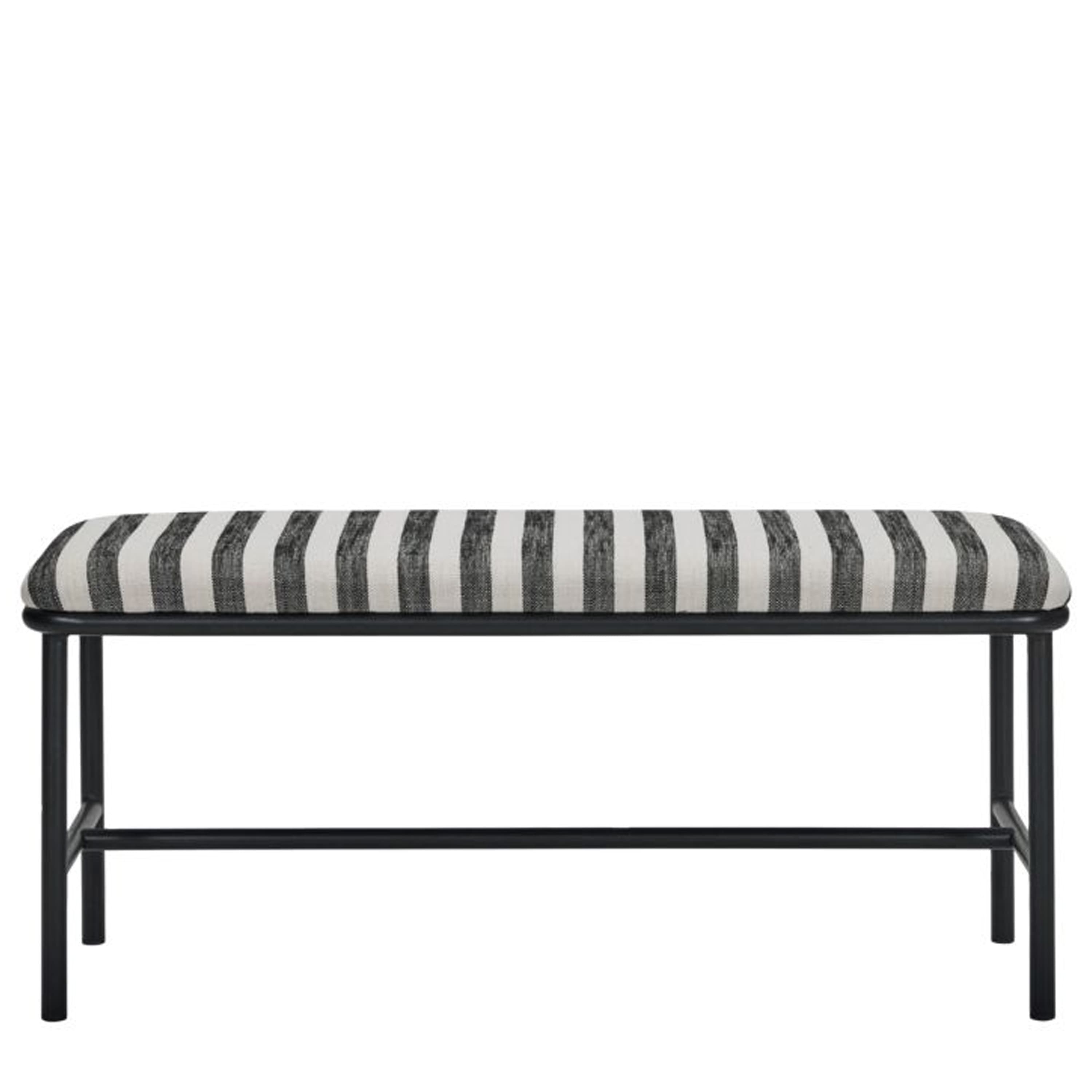 Toda Bänk Schwarz/Off-White 100x39