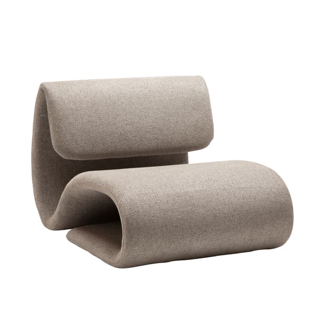 Dubna Loungesessel Boucle Beige