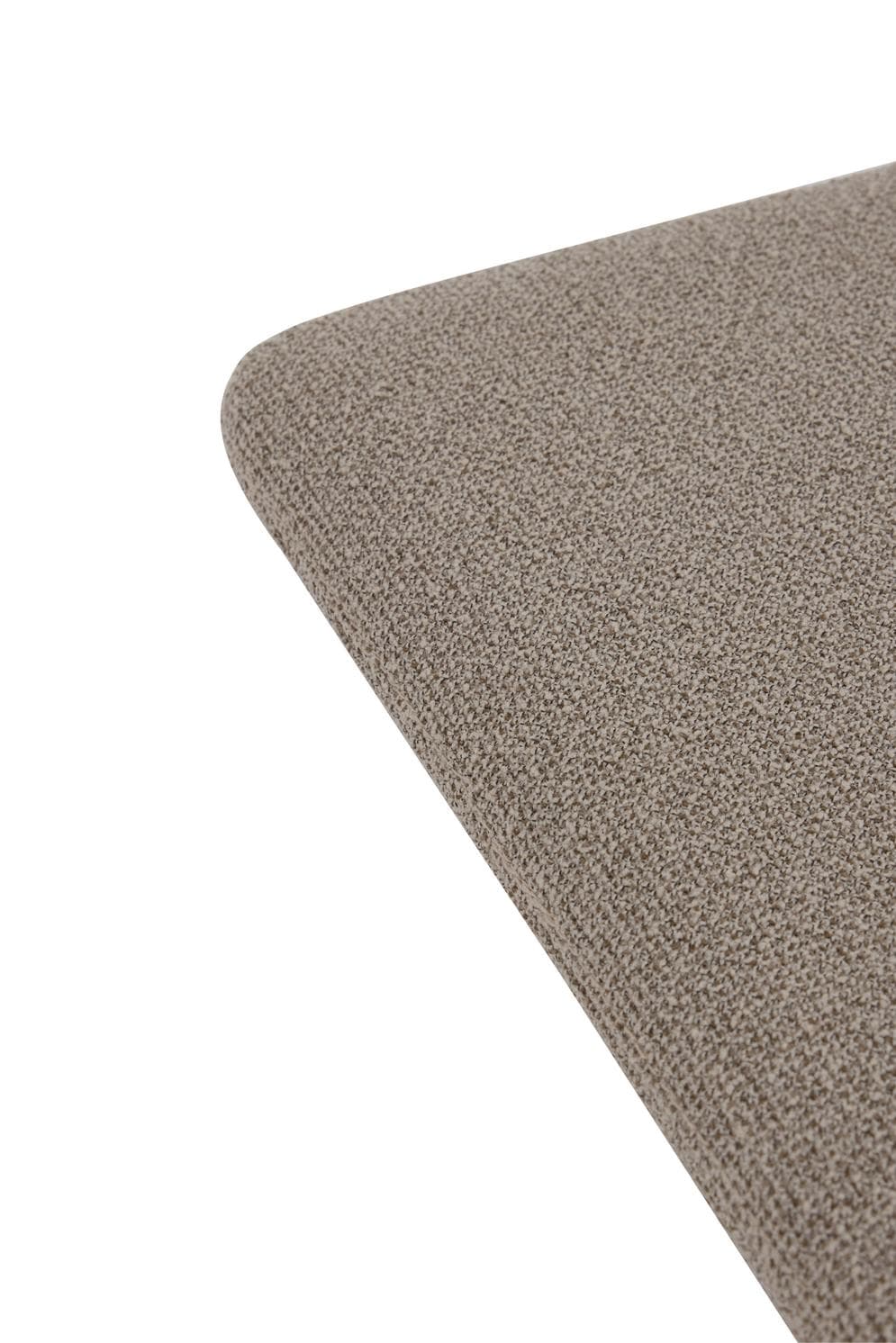 Curva Sitzaufleger Taupe Bouclé 33x27