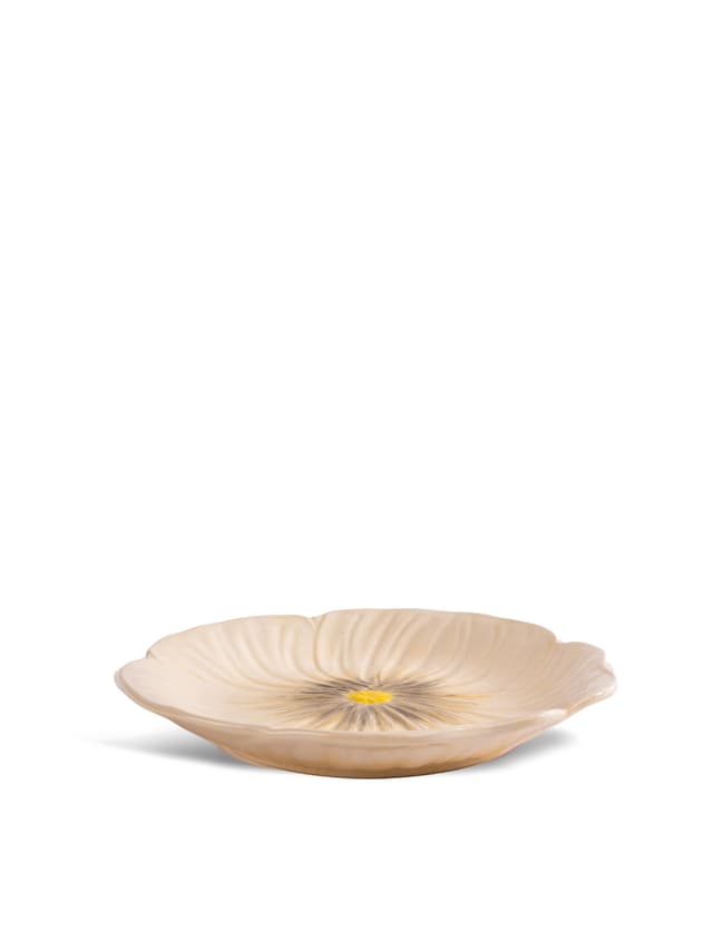 Poppy Dessertteller Beige Ø21
