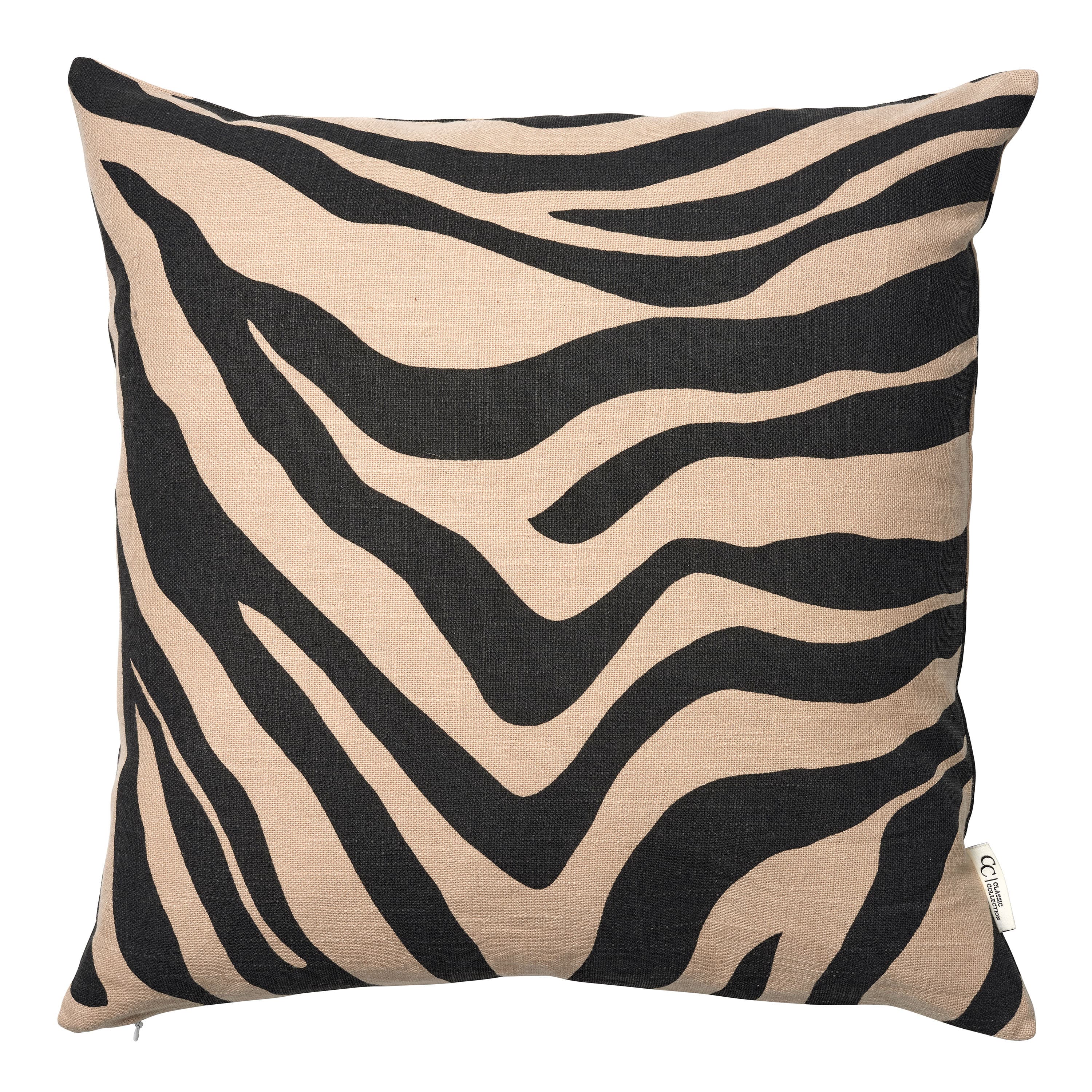 Savannah Kissenbezug Beige/Schwarz 50x50