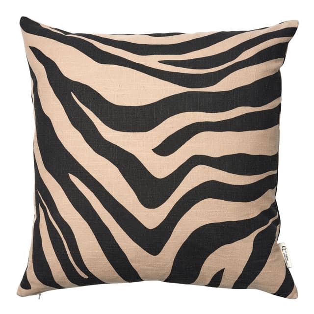 Savannah Kissenbezug Beige/Schwarz 50x50