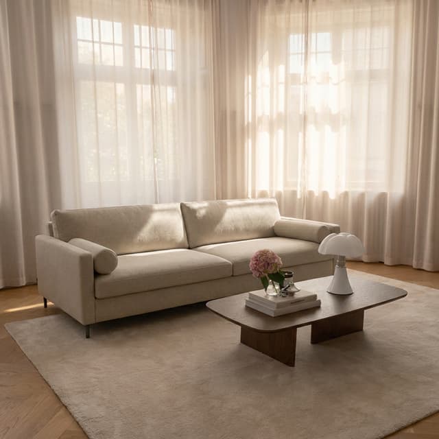 Åre 4-Sitzer Sofa Beige 257cm