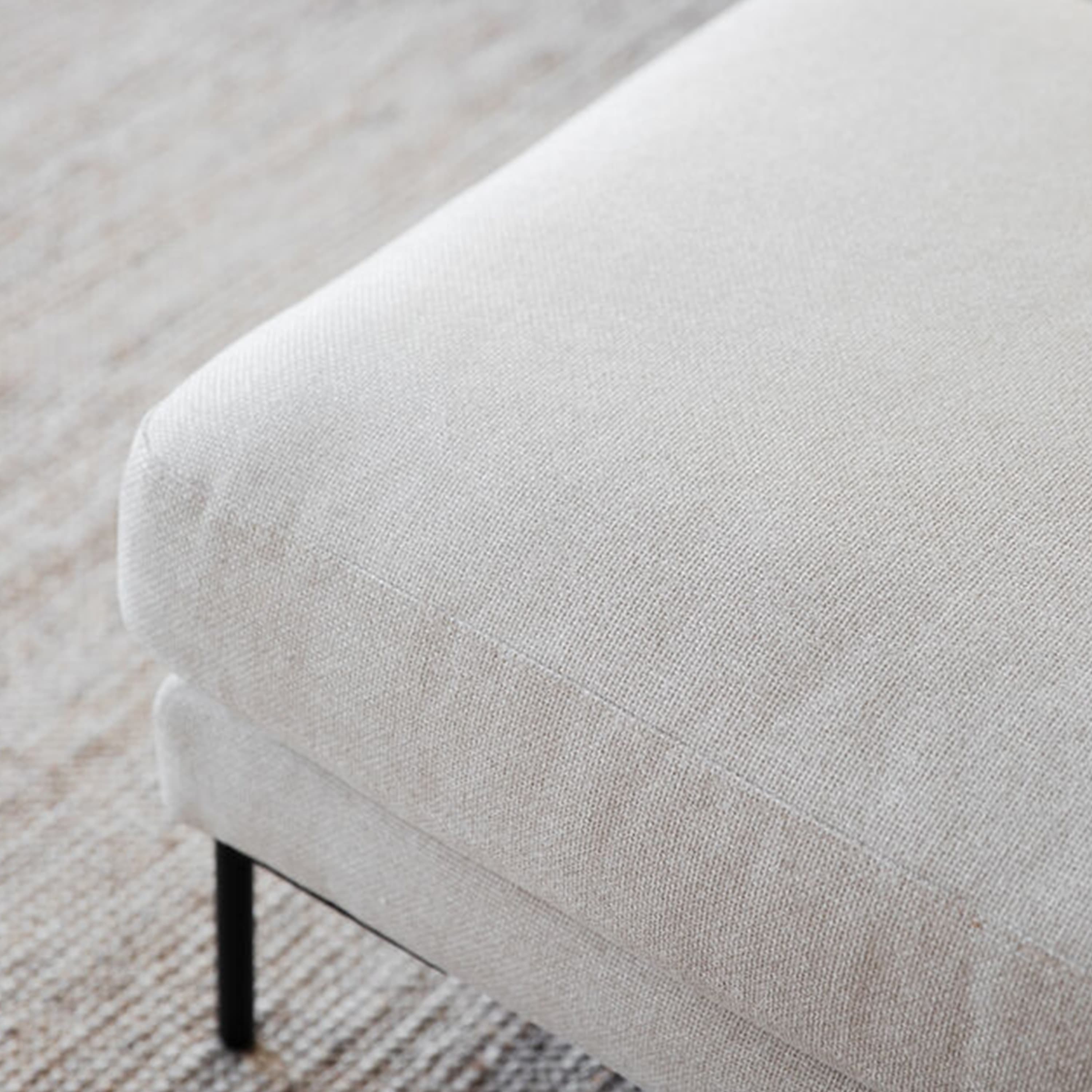 Corwin Footstool Beige
