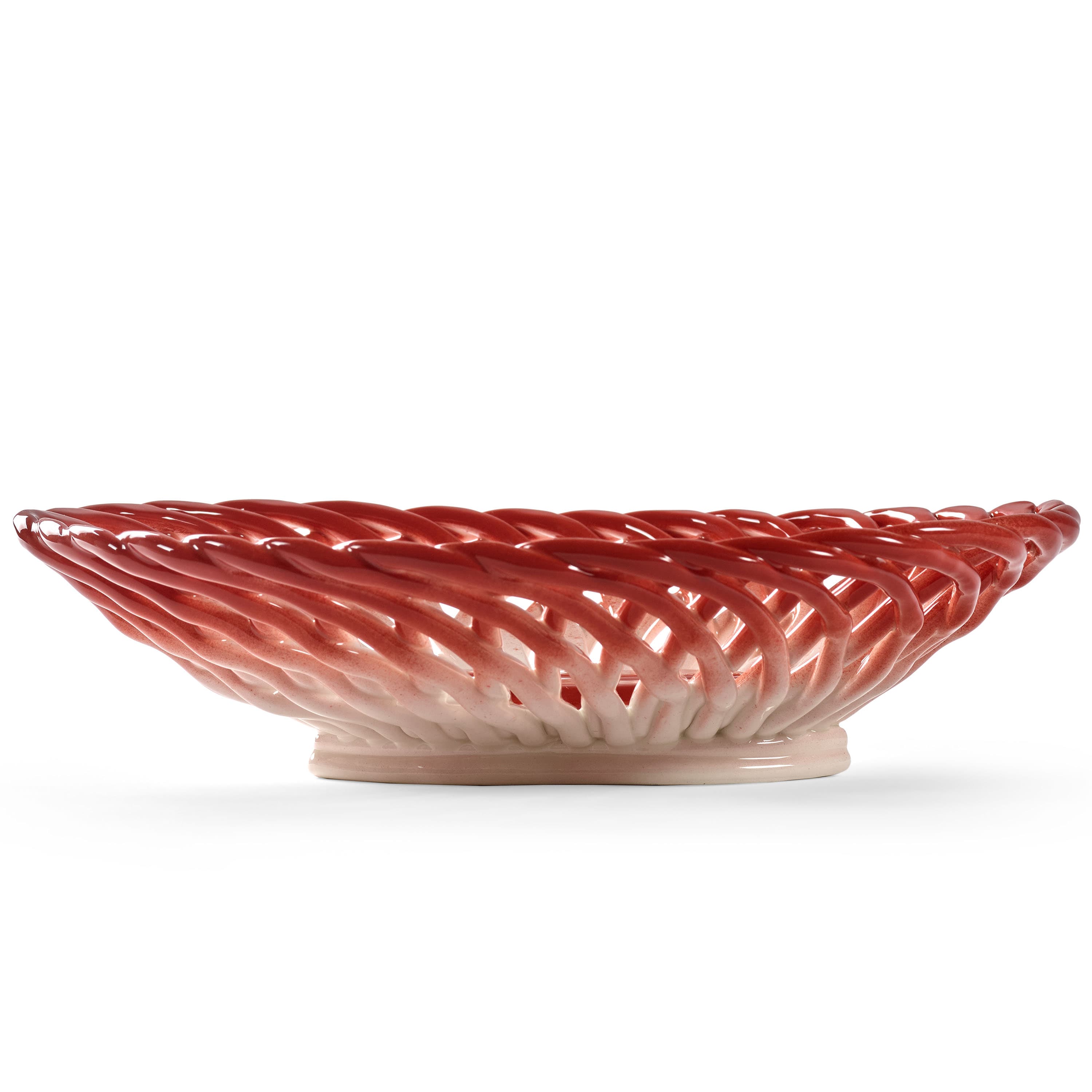 Les Objets Mouleversants Korb Red/White