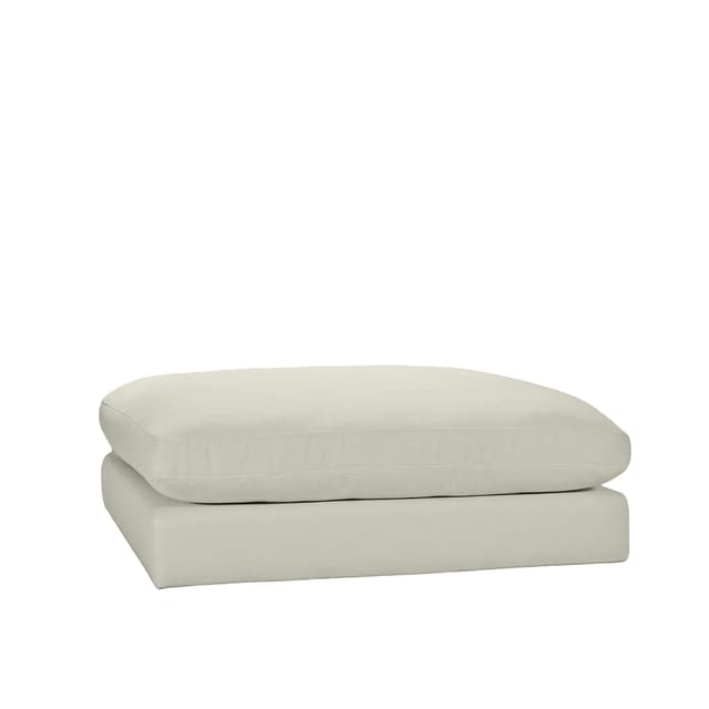 Capri Fussbank Beige 120x115
