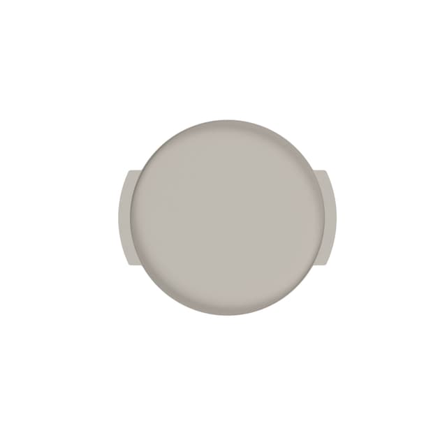 Tray Carry Circle Tray Sand 35cm