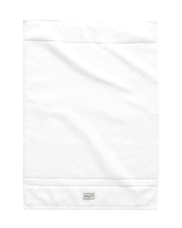 Organic Premium Terry Towel White 50x70