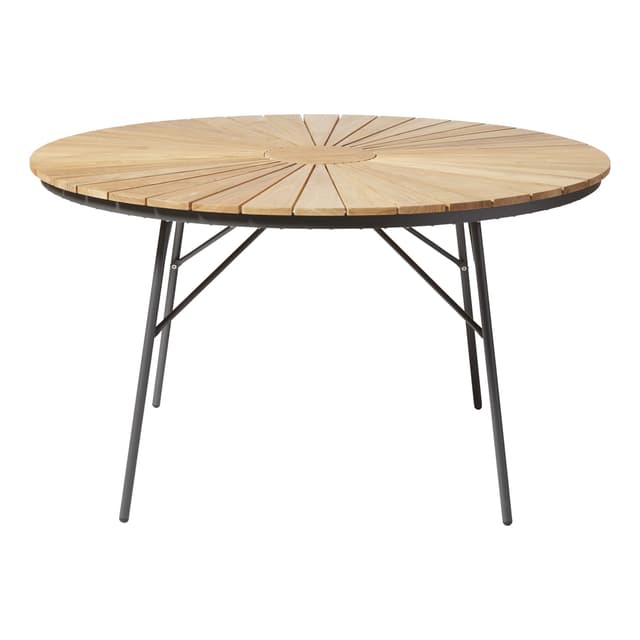 Ellen Dining Table Anthracite Ø130