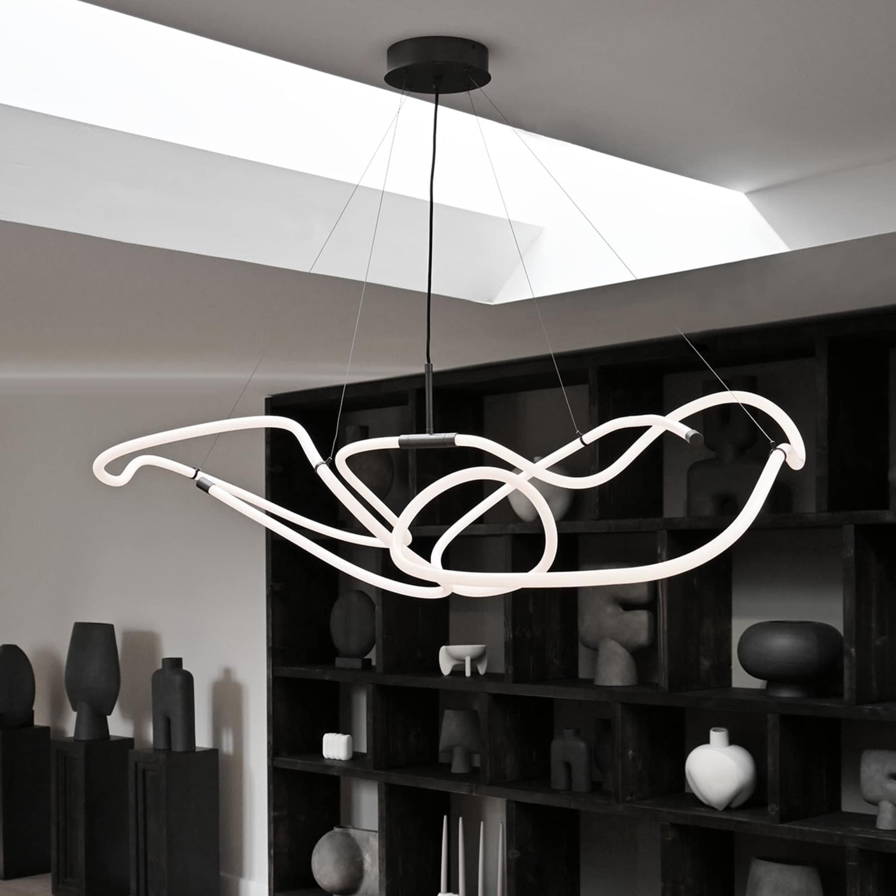 Ghost Ceiling Lamp Neon Big 155x82