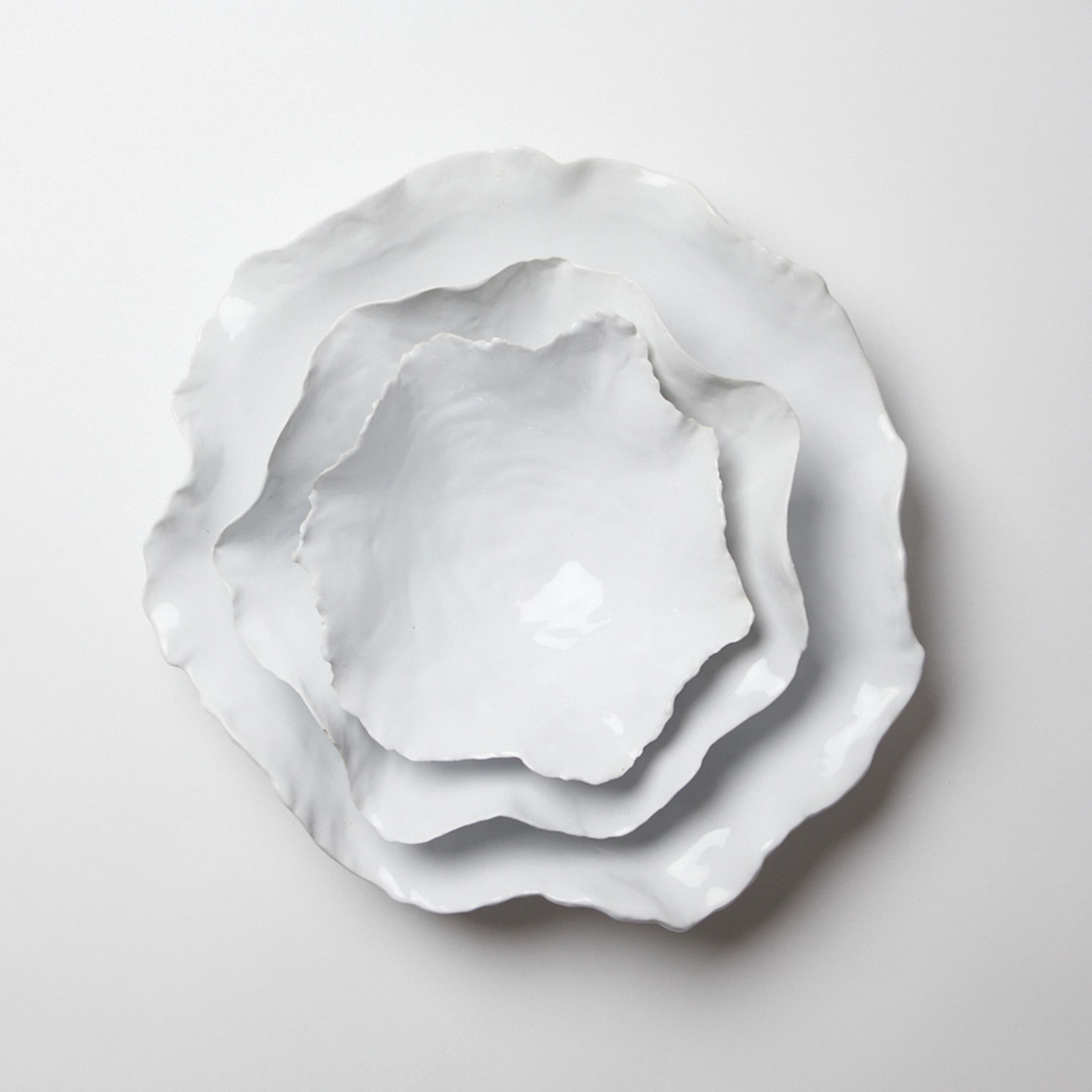 Claire Platter White Ø25
