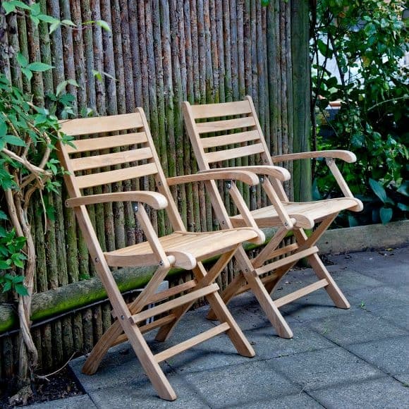 York Folding Chair Teak