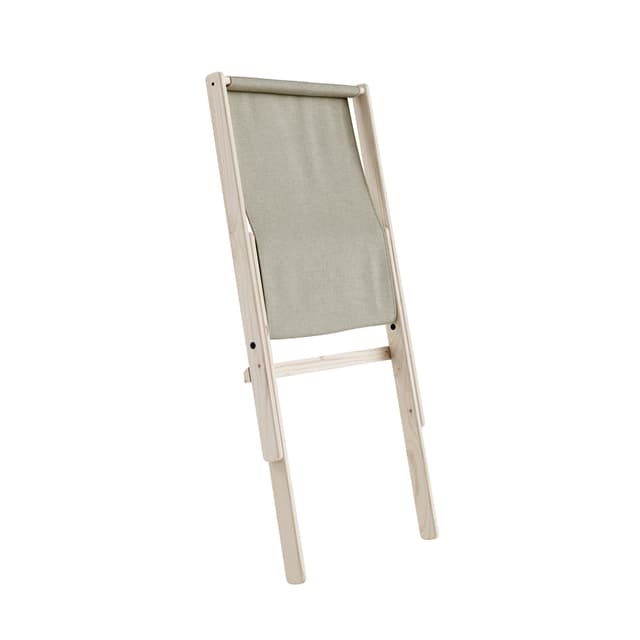 Boogie Loungesessel Natur/Leinen