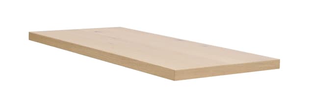 Winnipeg Zusatzplatte Weiß pigmentierte Eiche 50cm