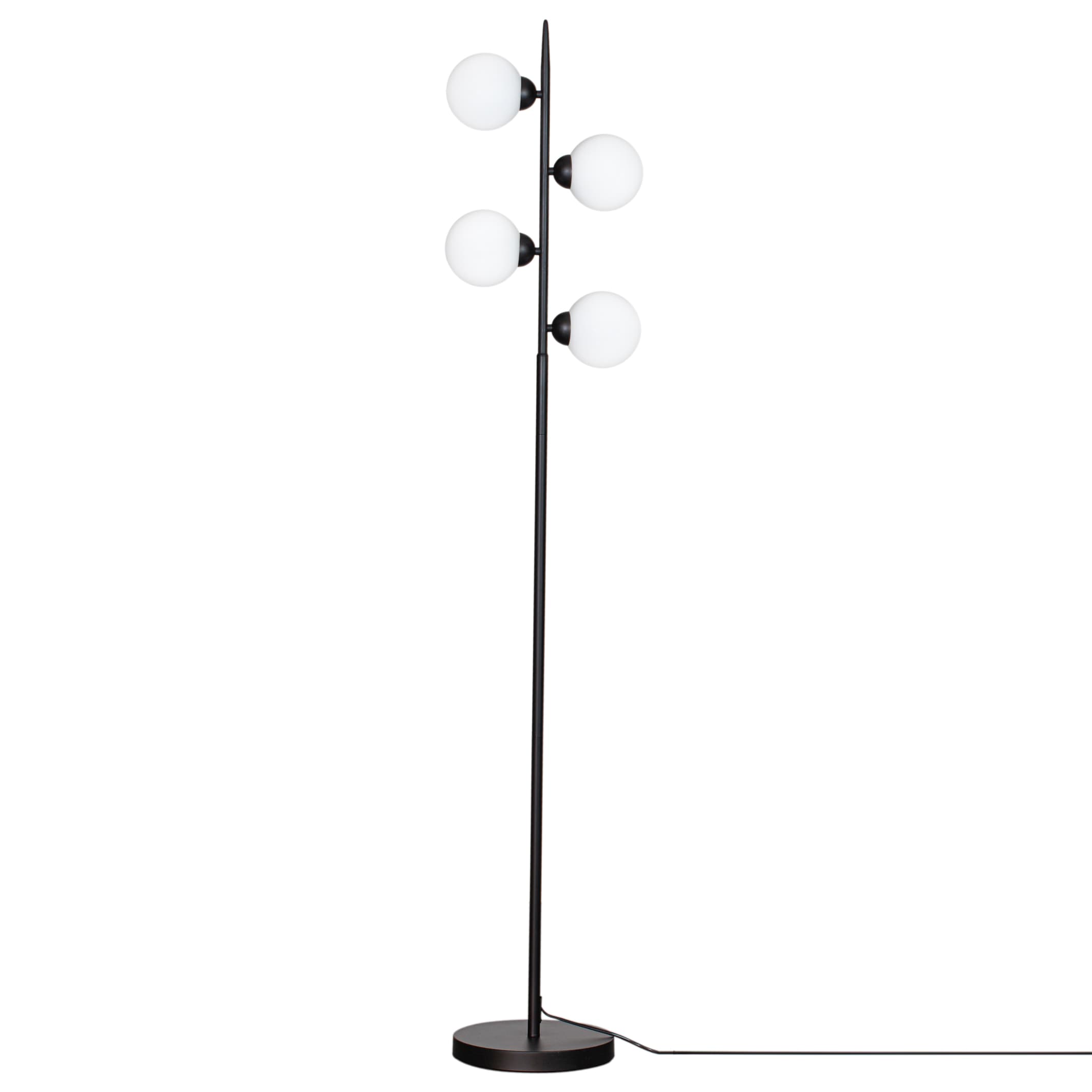 Punto Golvlampa Matt Svart 160cm