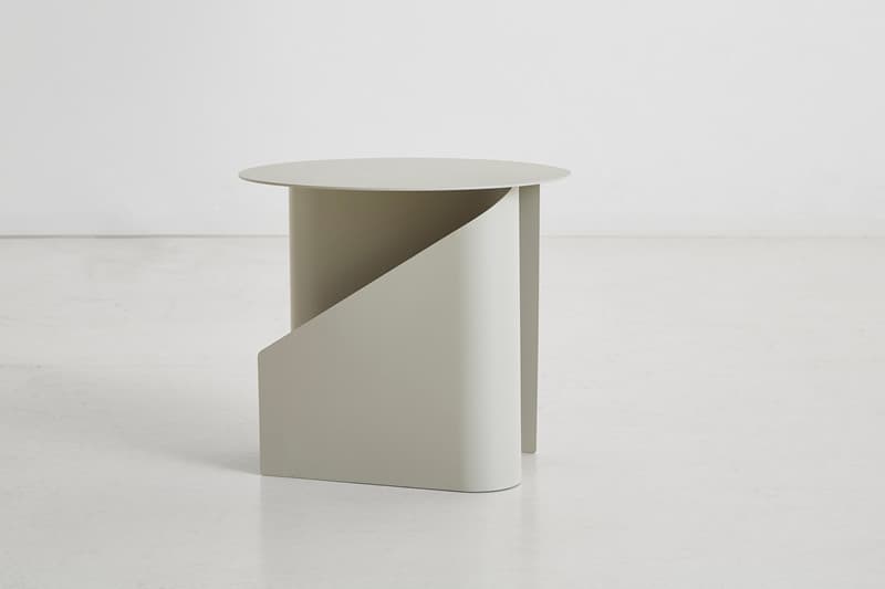 Sentrum Side Table Warm Grey Ø40