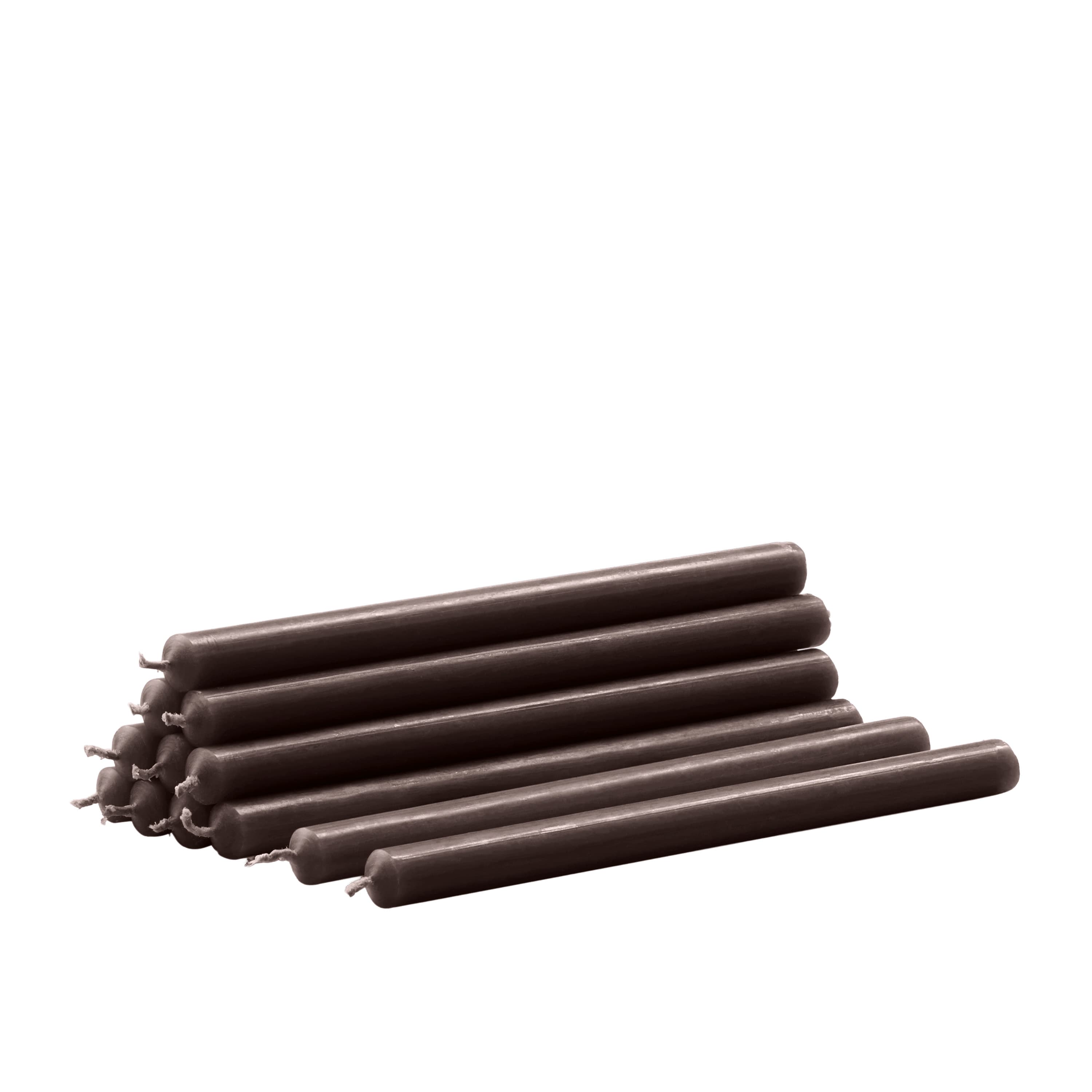 STOFF Nagel Kerze Haselnuss 12er-Pack