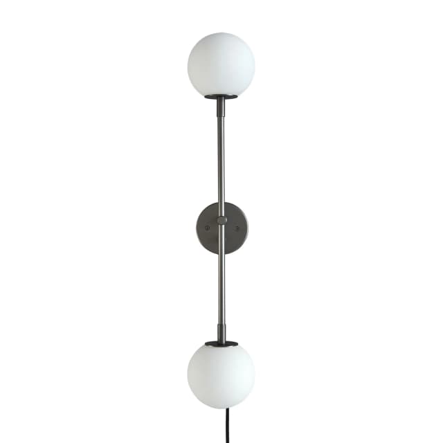 Drop Bulp Wandleuchte Grau
