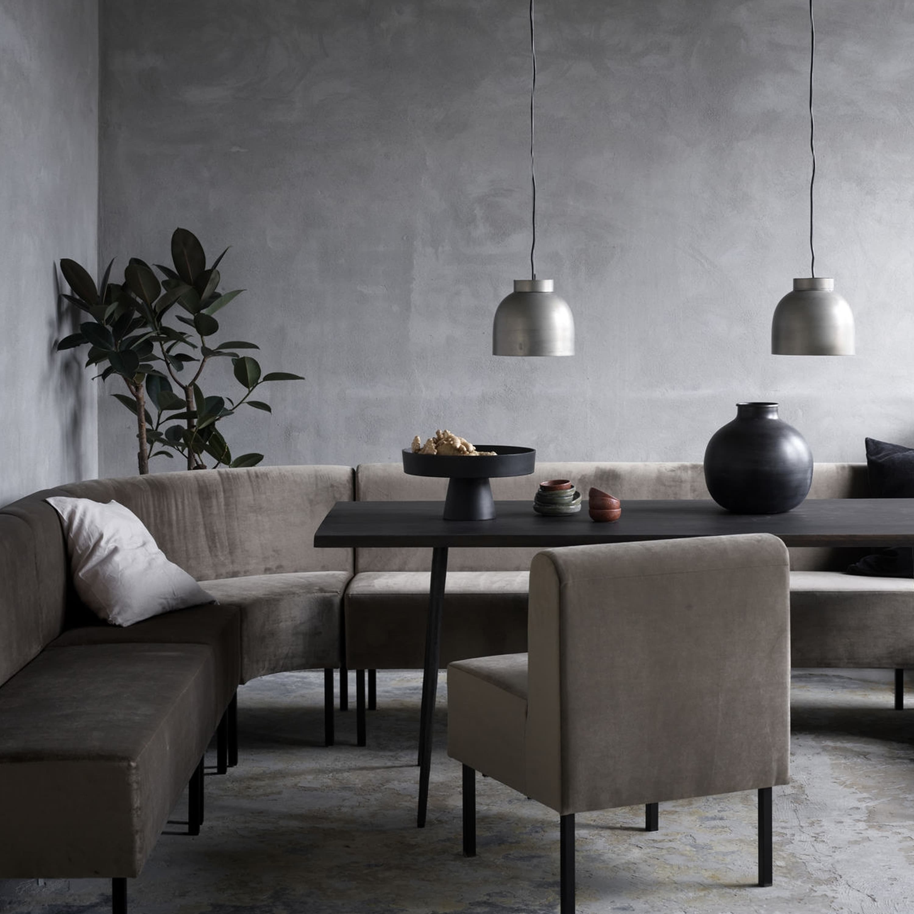Feast Eckmodulsofa Taupe 85cm
