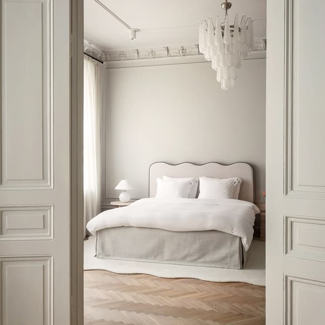 Piper Kopfteil White/Chocolate 180cm