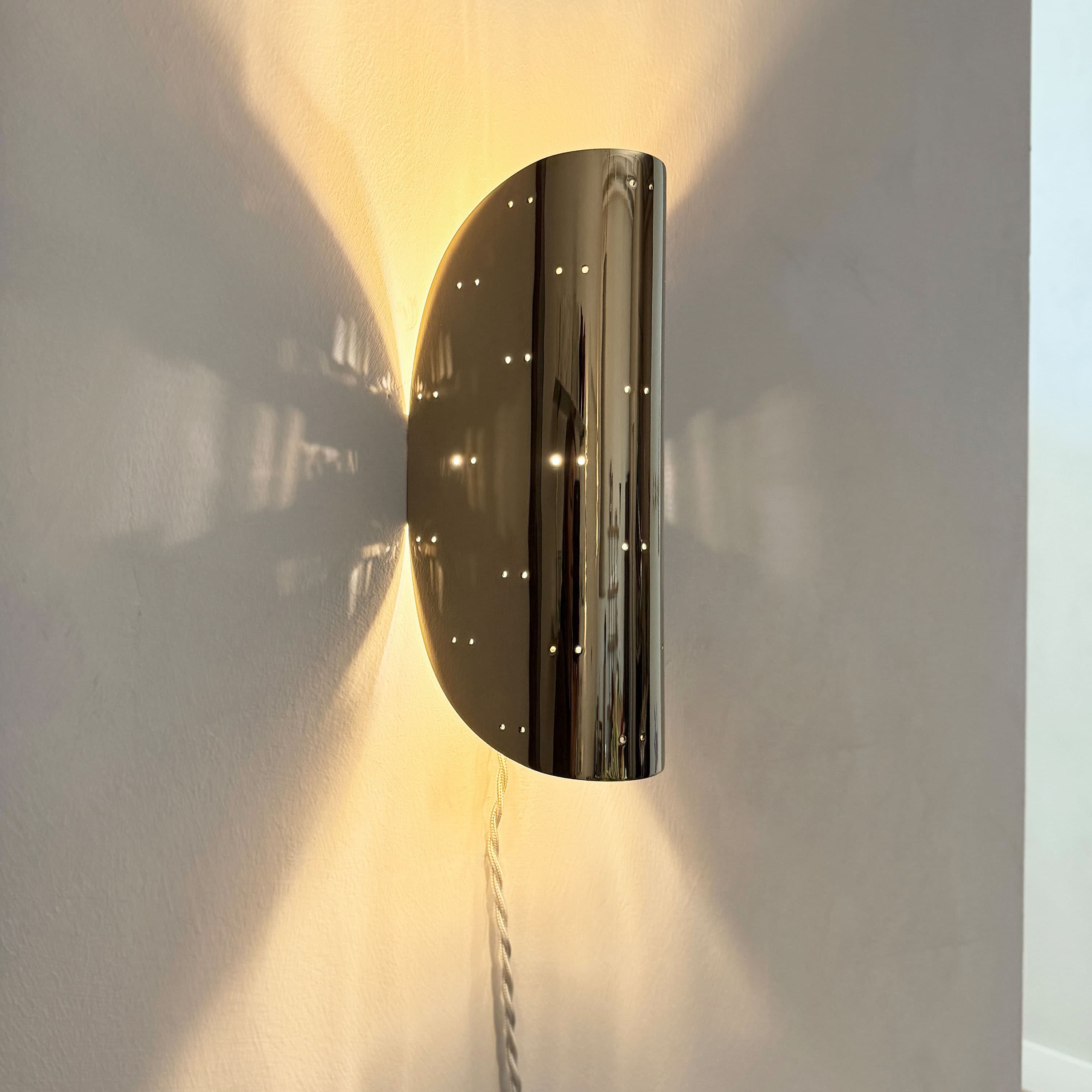 Giselle Vägglampa Brass