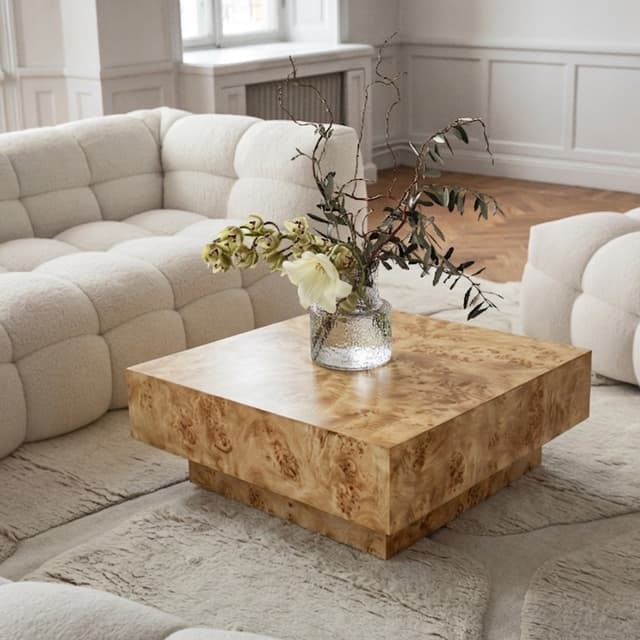 Poppy Coffee Table Poplar 90x90