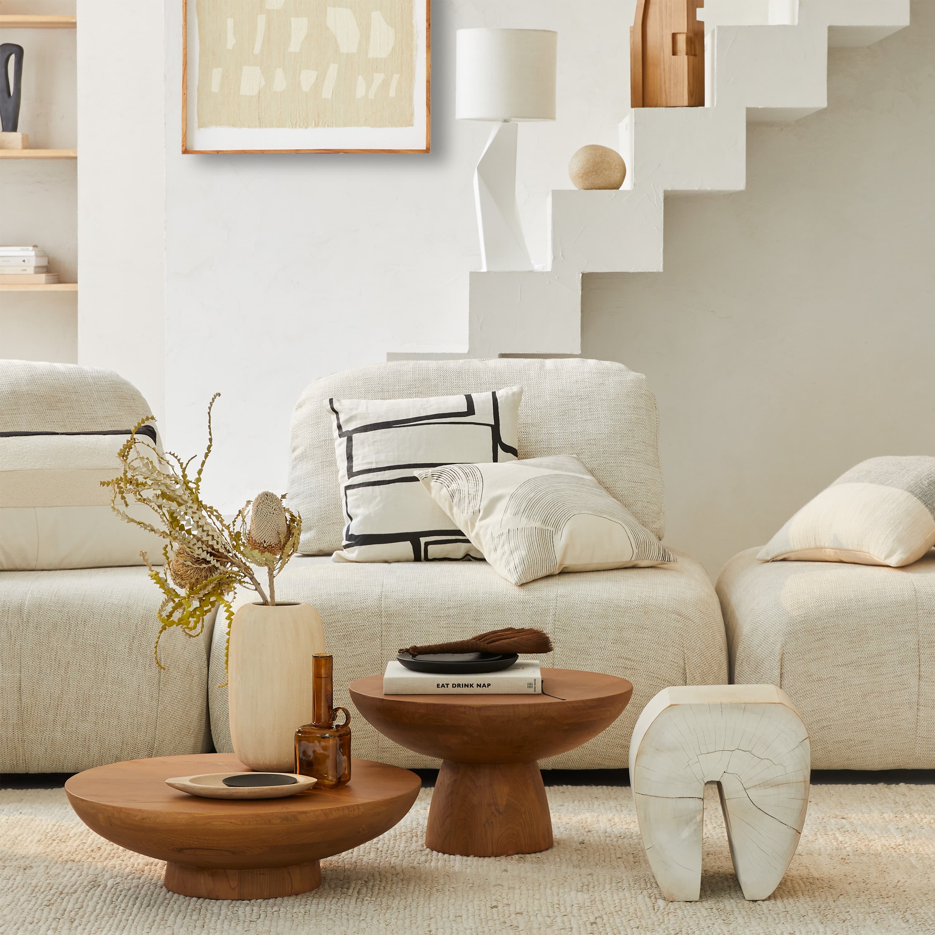 Rotondo Couchtisch Sunkay Wood L
