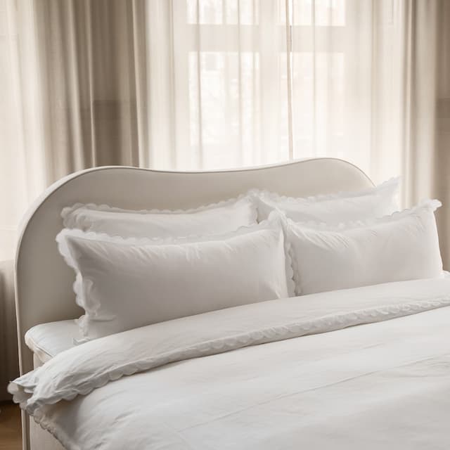 Lola Kopfteil White 160cm