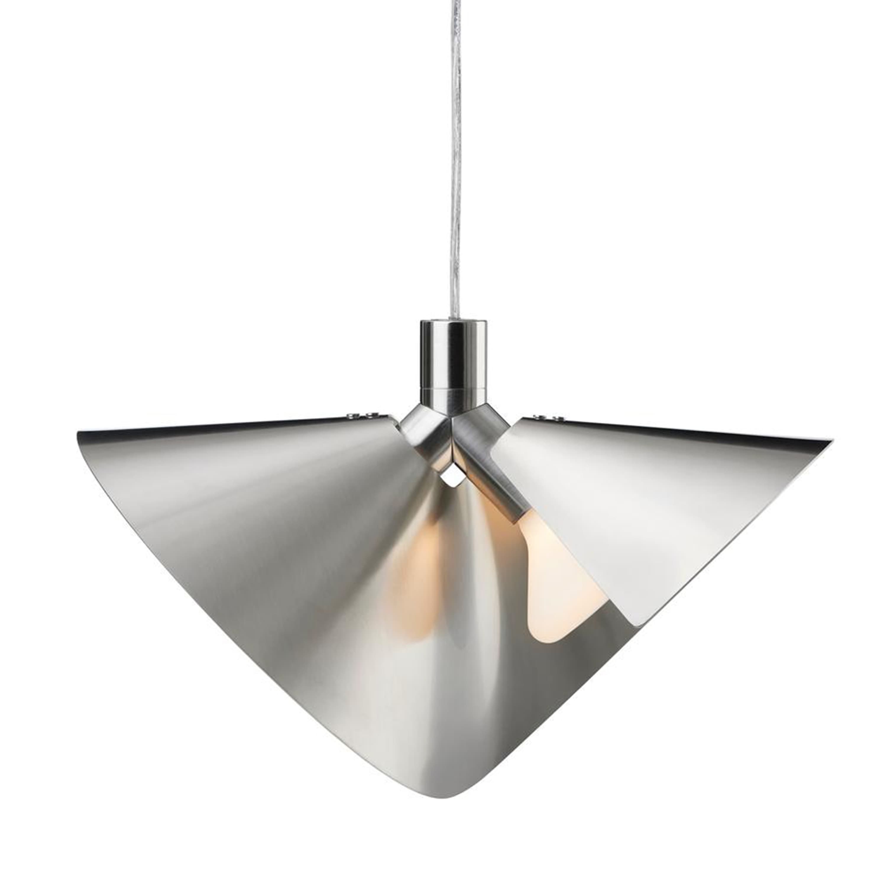 Peel Pendelleuchte Brushed Stainless Steel