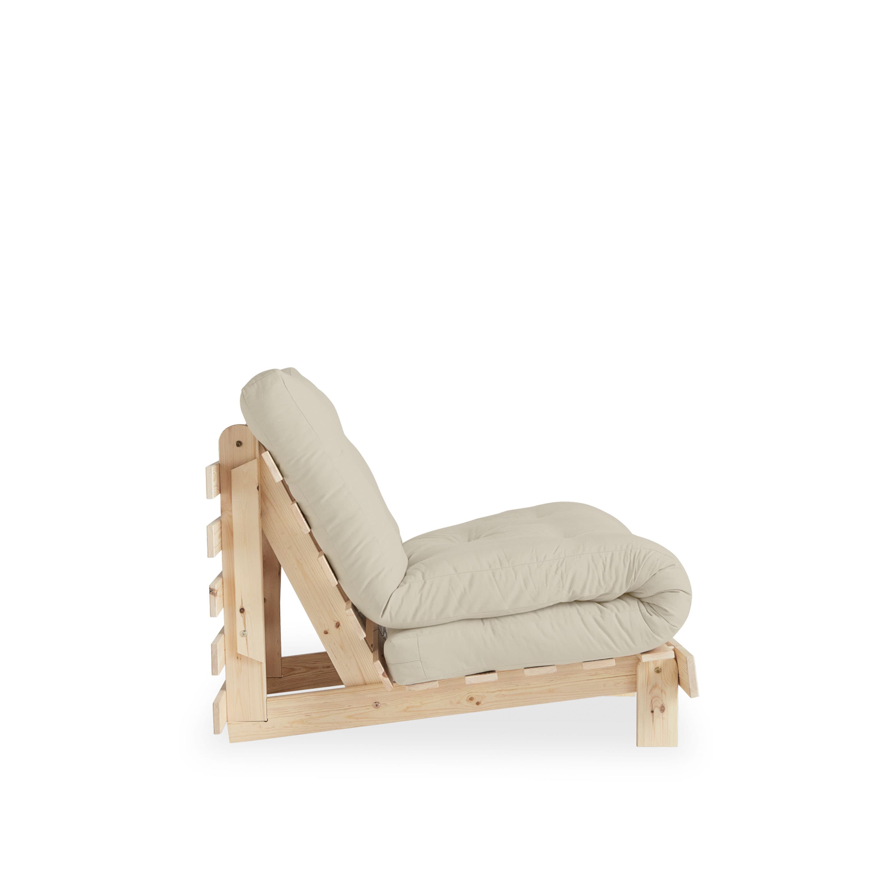 Roots Schlafsessel Natur/Beige 90cm